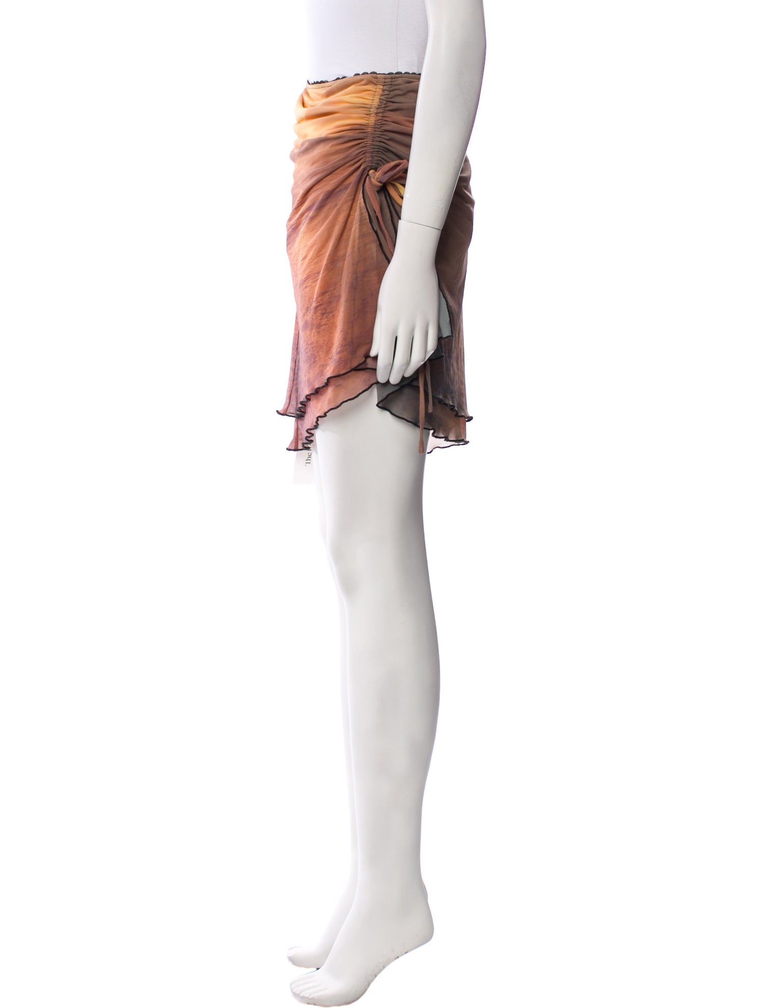 PRISCAVera Nylon Mini Skirt