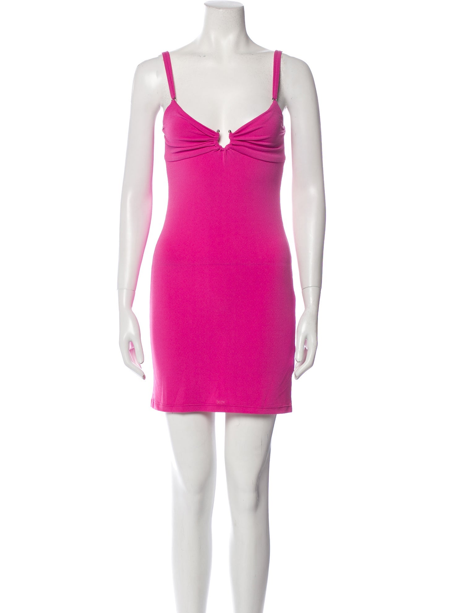 PRISCAVera V-Neck Mini Dress