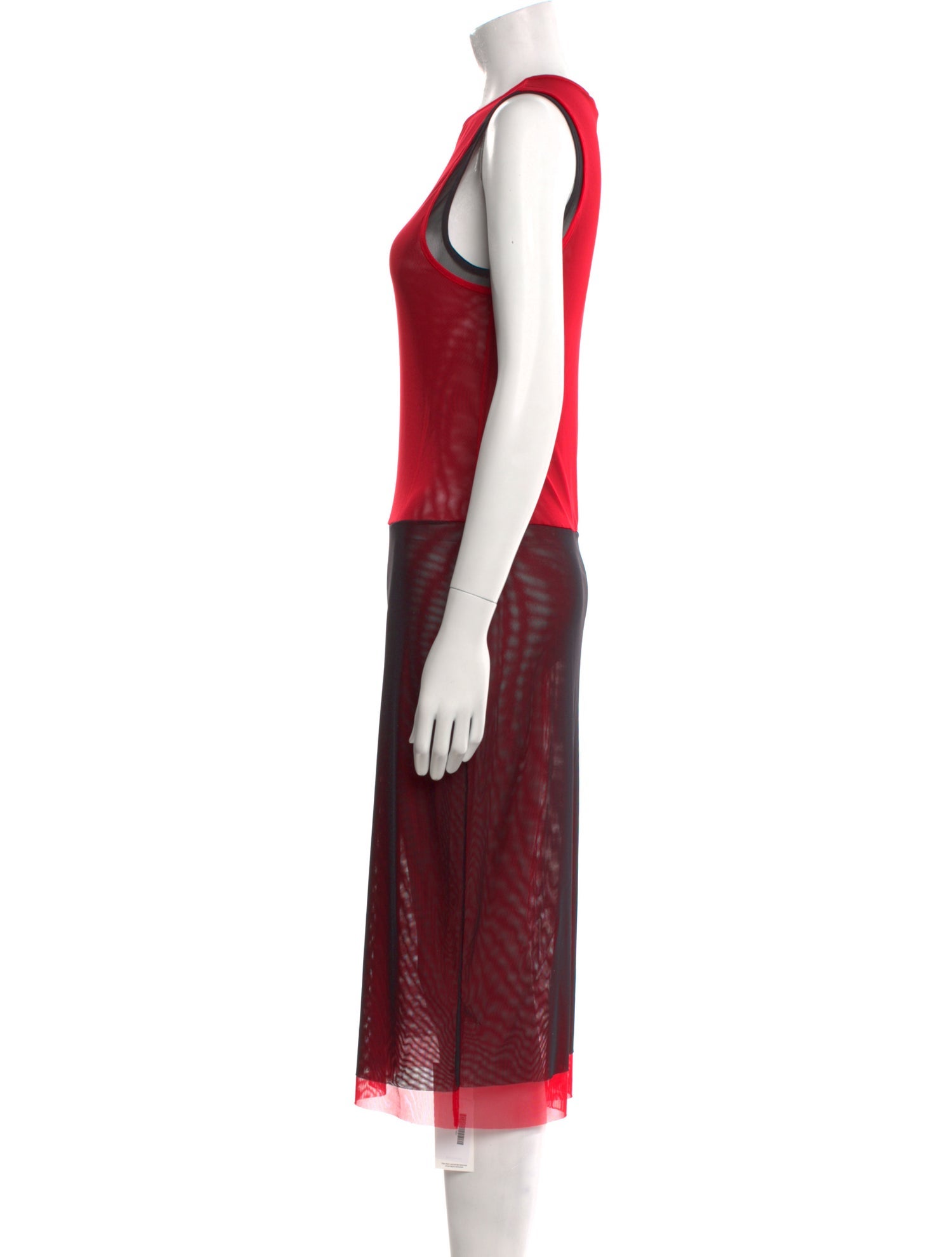 PRISCAVera Crew Neck Midi Length Dress w/ Tags