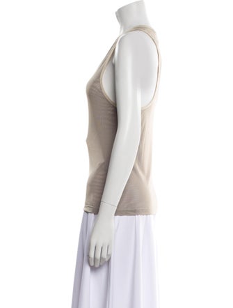 PRISCAVera Scoop Neck Sleeveless Top