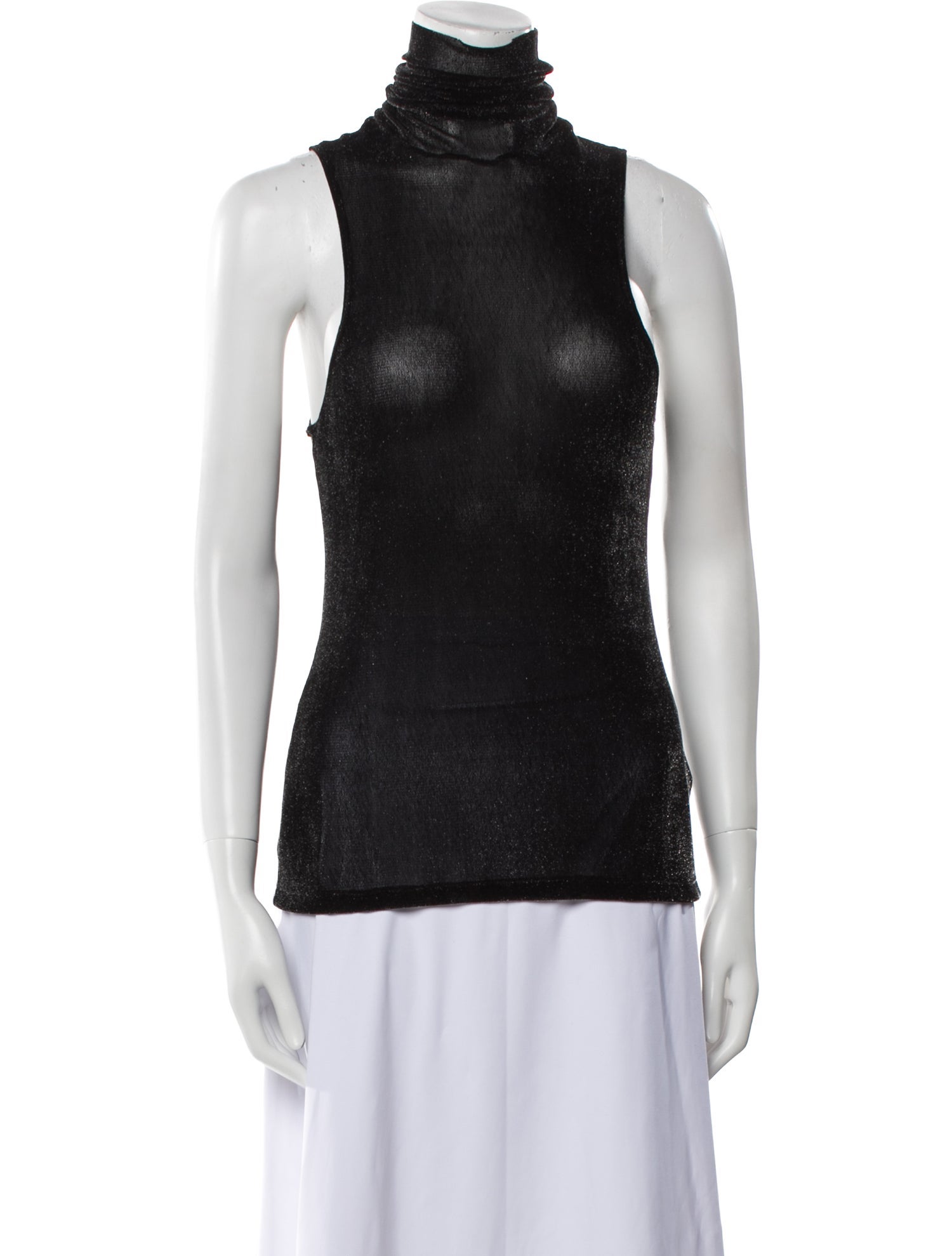 PRISCAVera Turtleneck Sleeveless Top w/ Tags