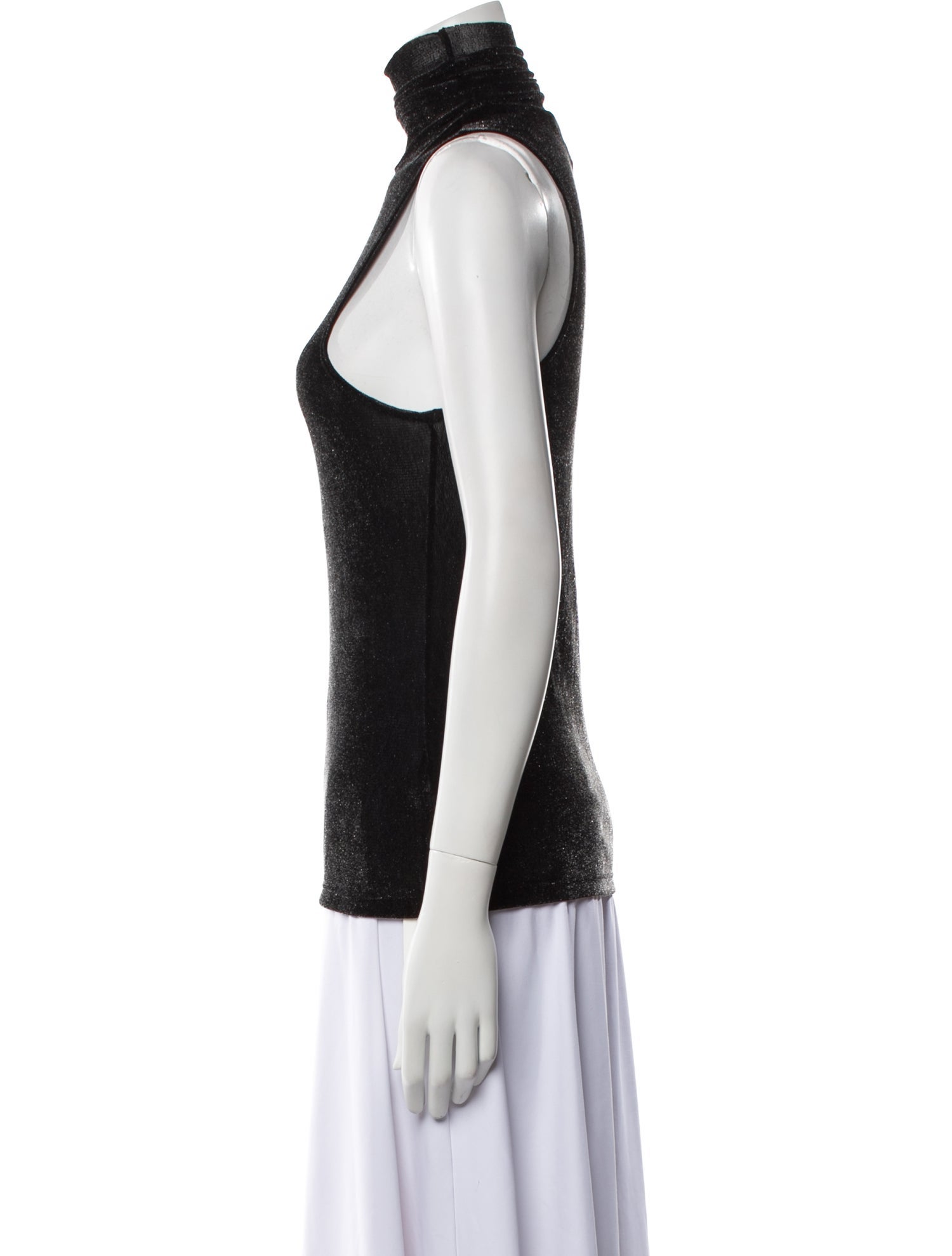 PRISCAVera Turtleneck Sleeveless Top w/ Tags