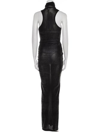 PRISCAVera Turtleneck Long Dress