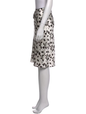 PRISCAVera Silk Knee-Length Skirt