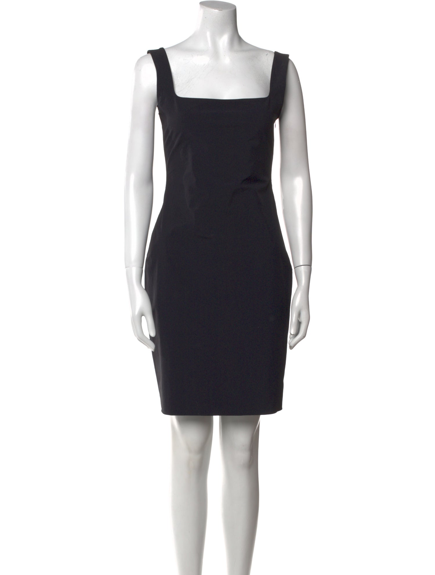 PRISCAVera Square Neckline Mini Dress