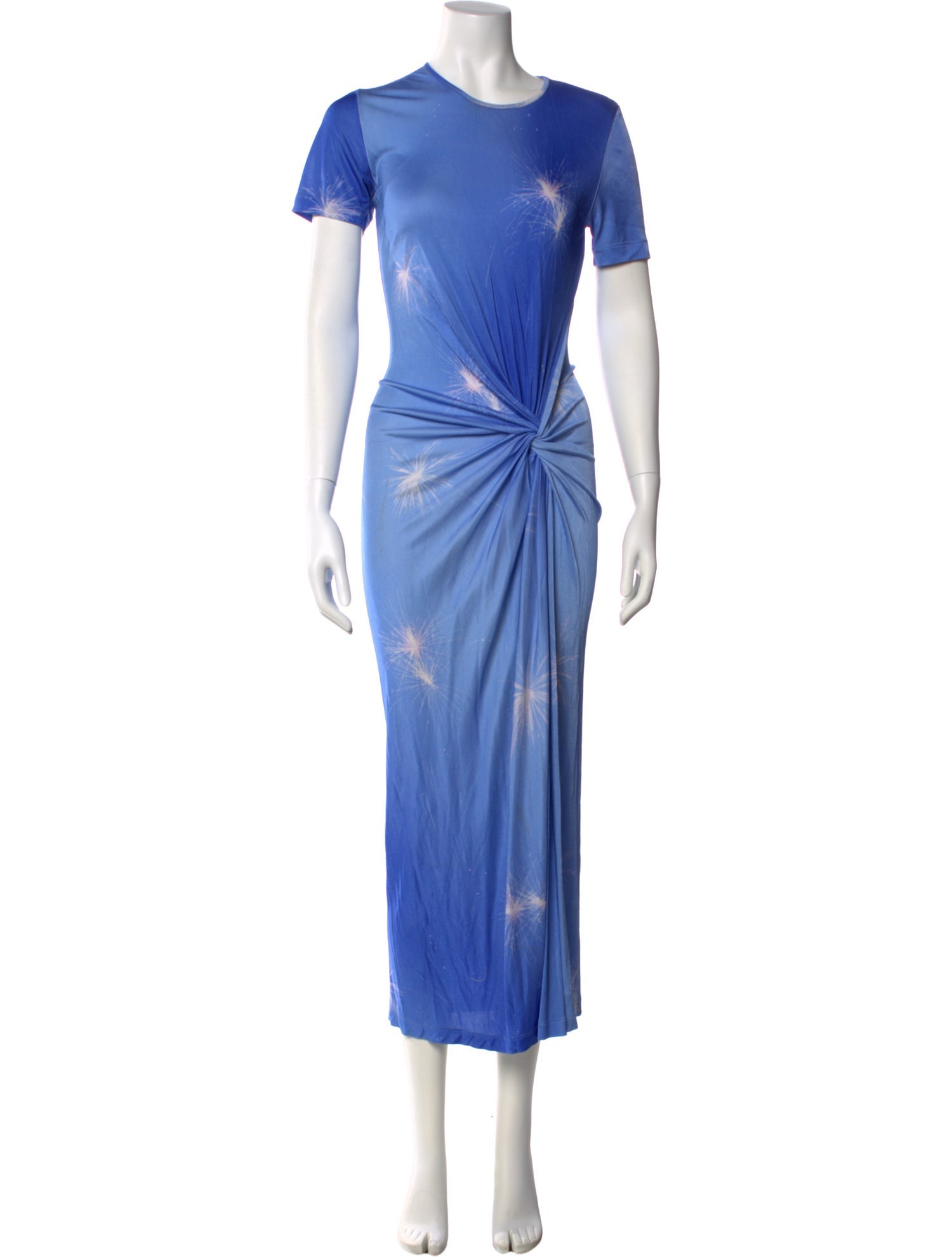 PRISCAVera Crew Neck Long Dress