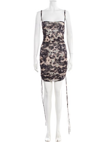 Pre-owned Priscavera Nylon Knee-length Dress W/ Tags In Multicolor