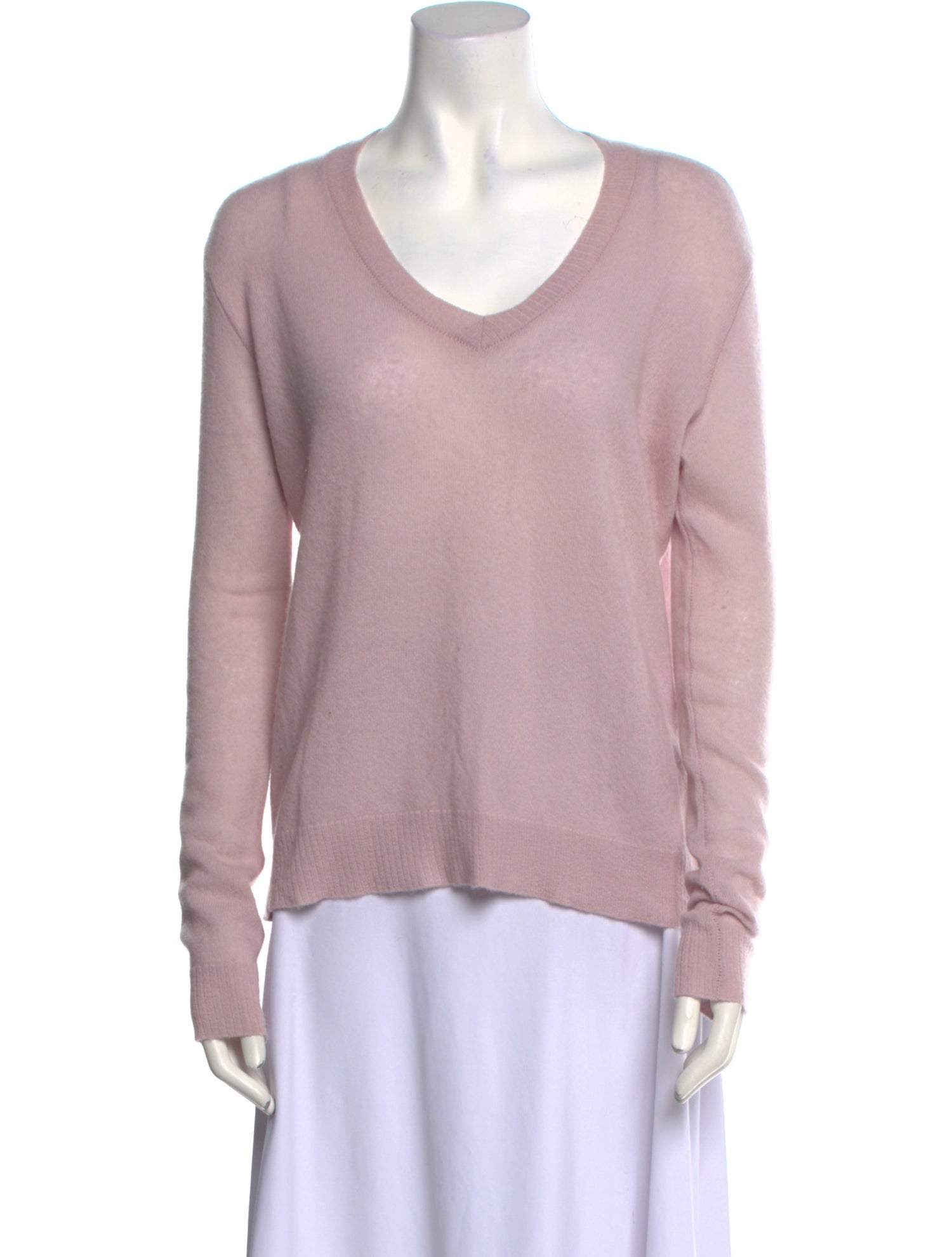 private0204 Linen V-Neck Sweater