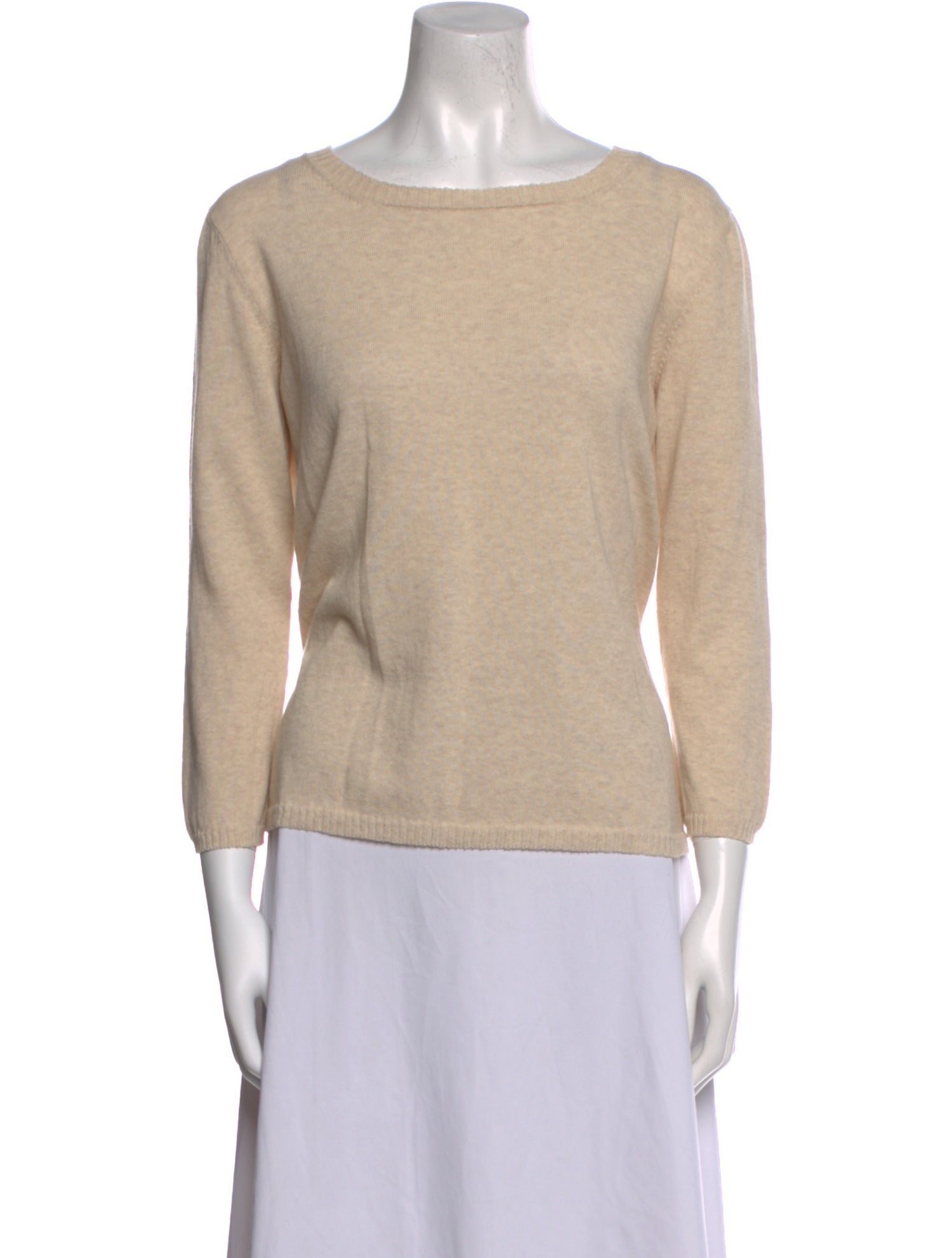 private0204 Bateau Neckline Sweater