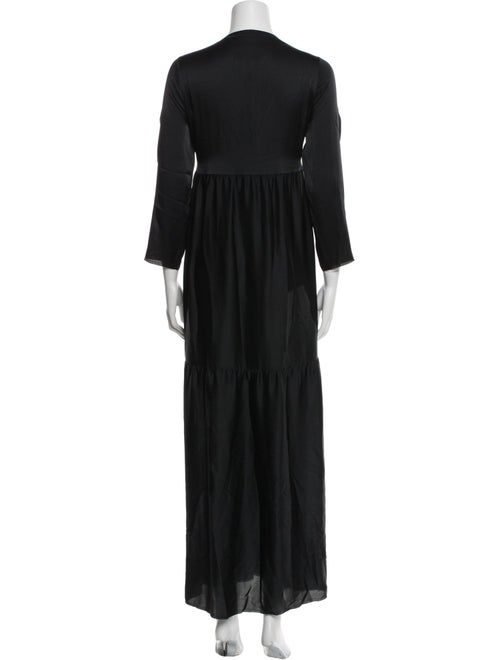 private0204 Silk Long Dress