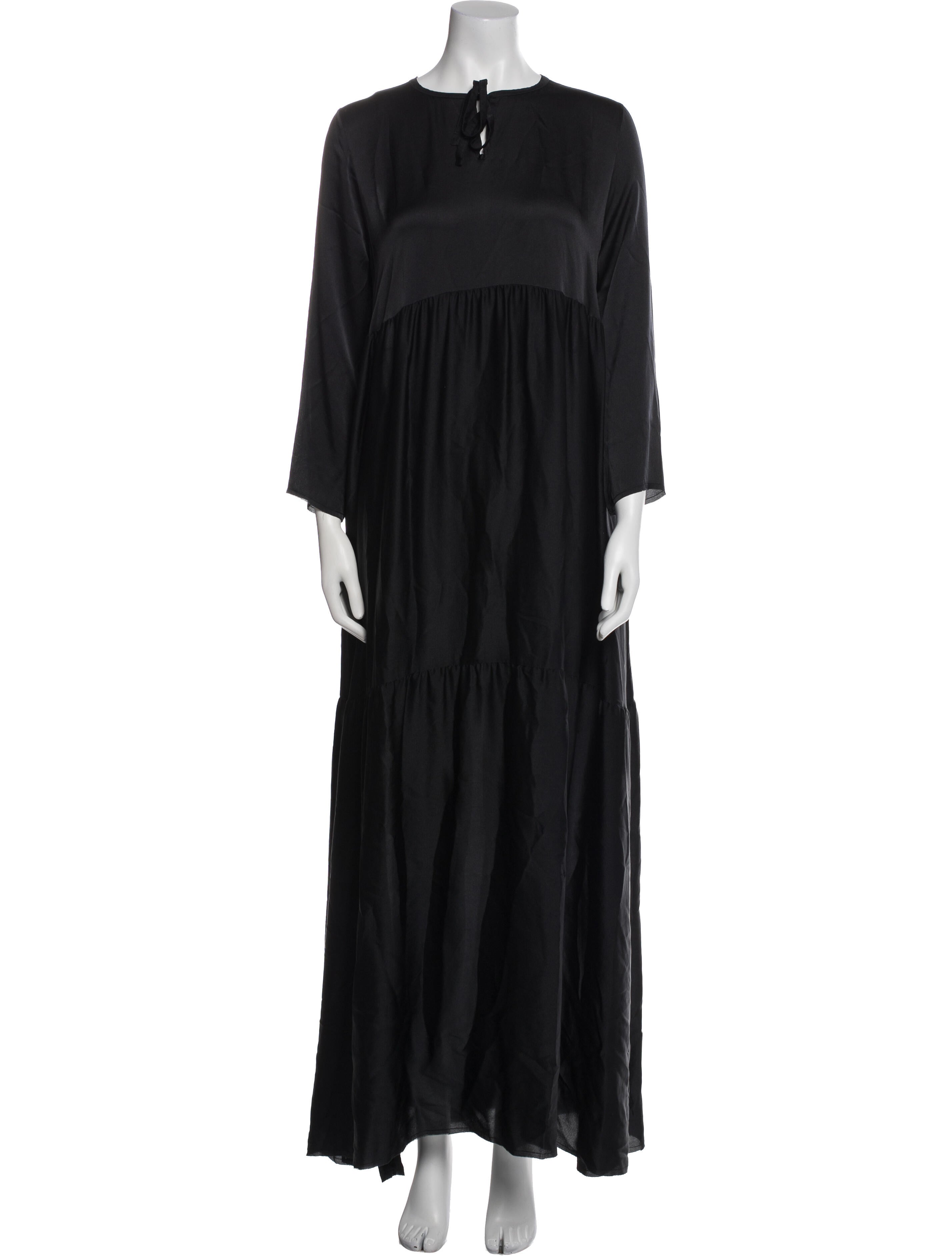 private0204 Silk Long Dress w/ Tags