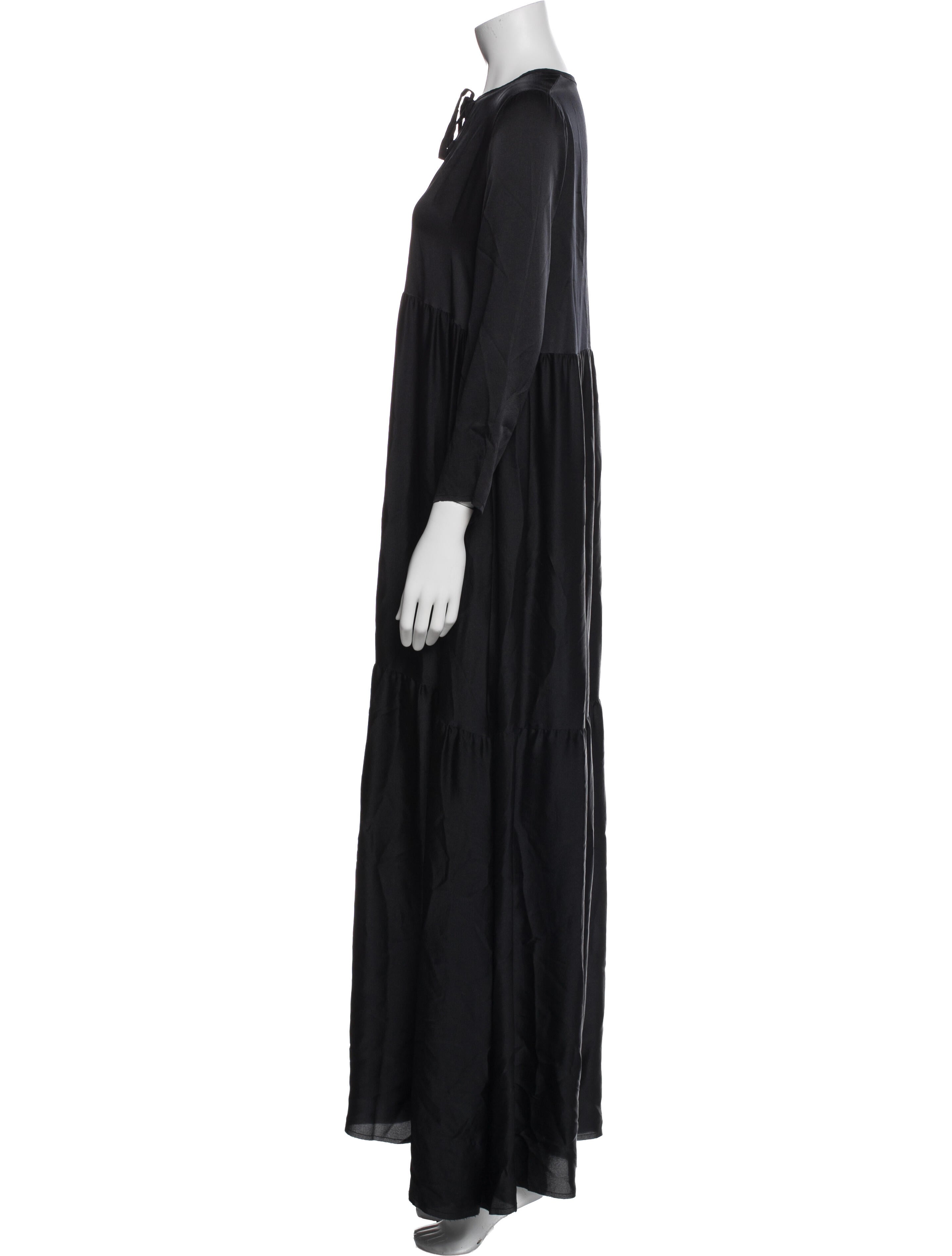 private0204 Silk Long Dress w/ Tags