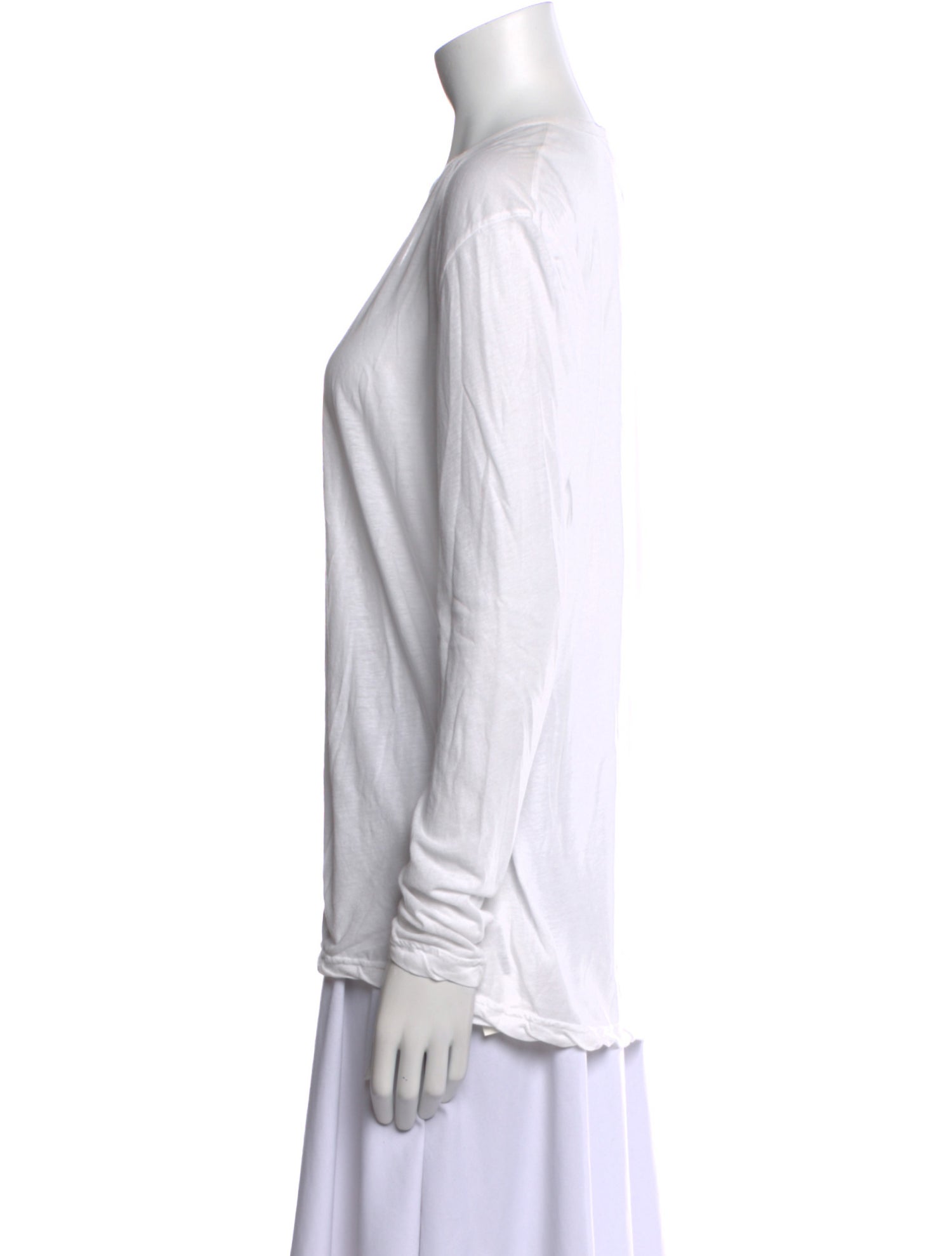 private0204 Scoop Neck Long Sleeve Top