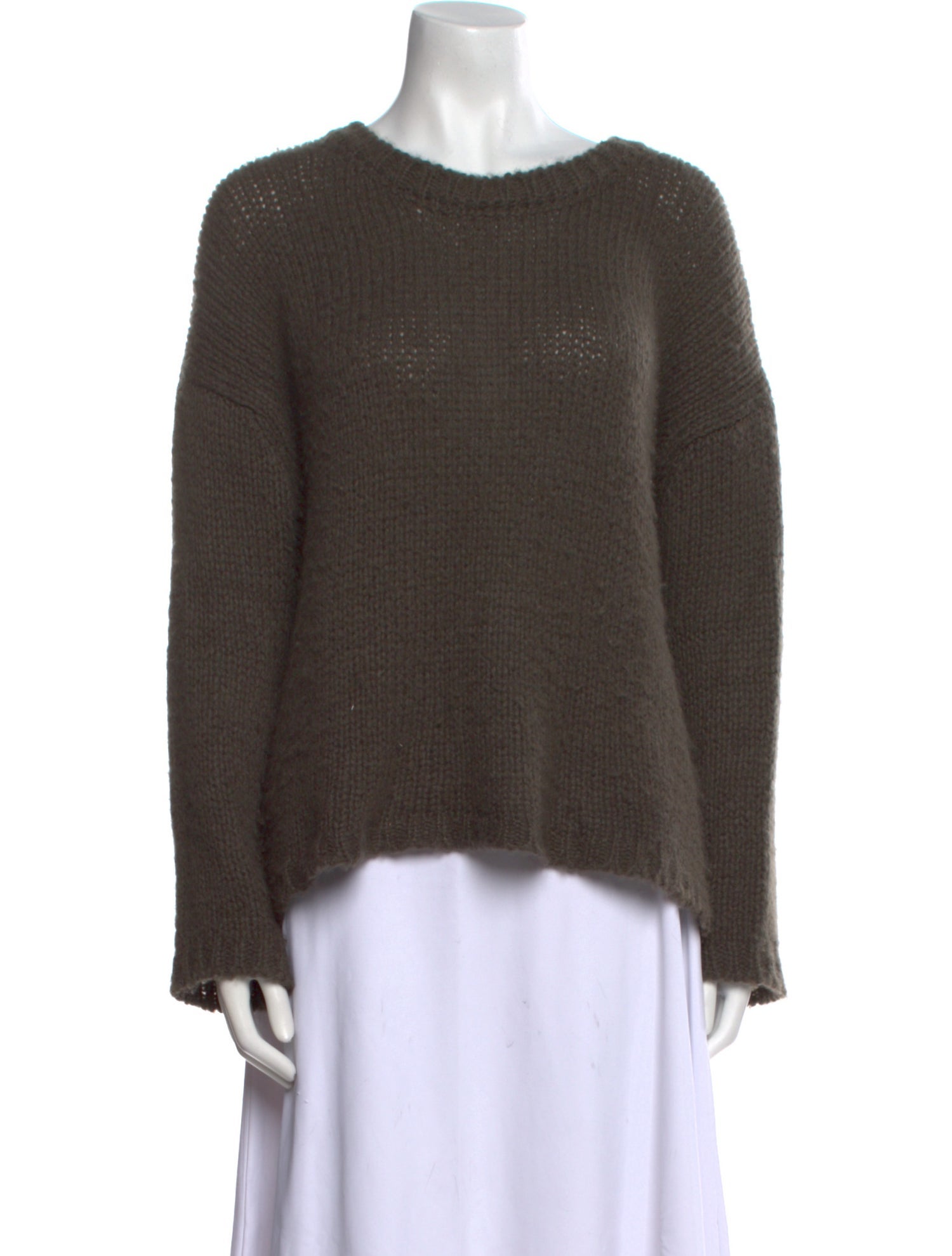 private0204 Cashmere Scoop Neck Sweater