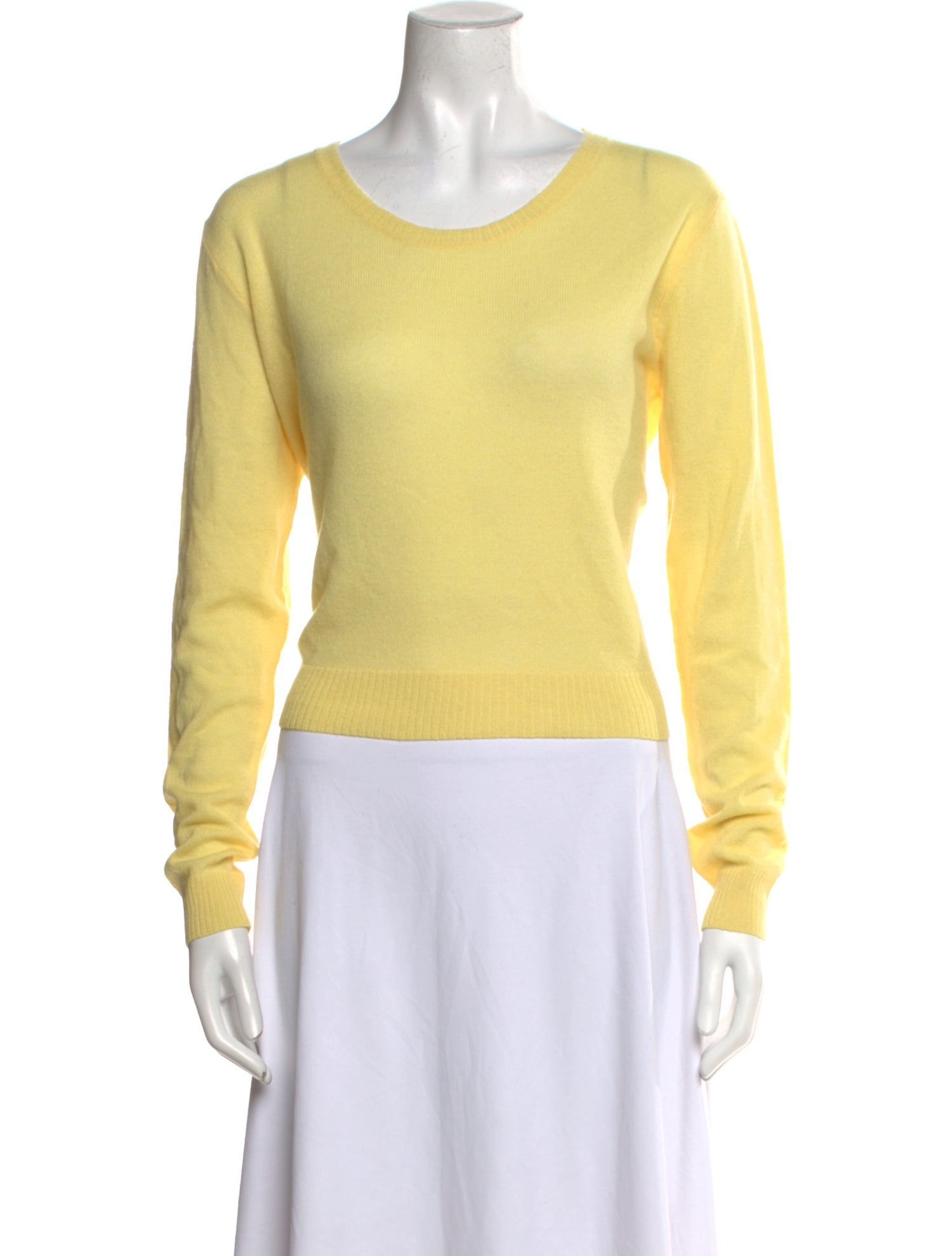 private0204 Cashmere Scoop Neck Sweater