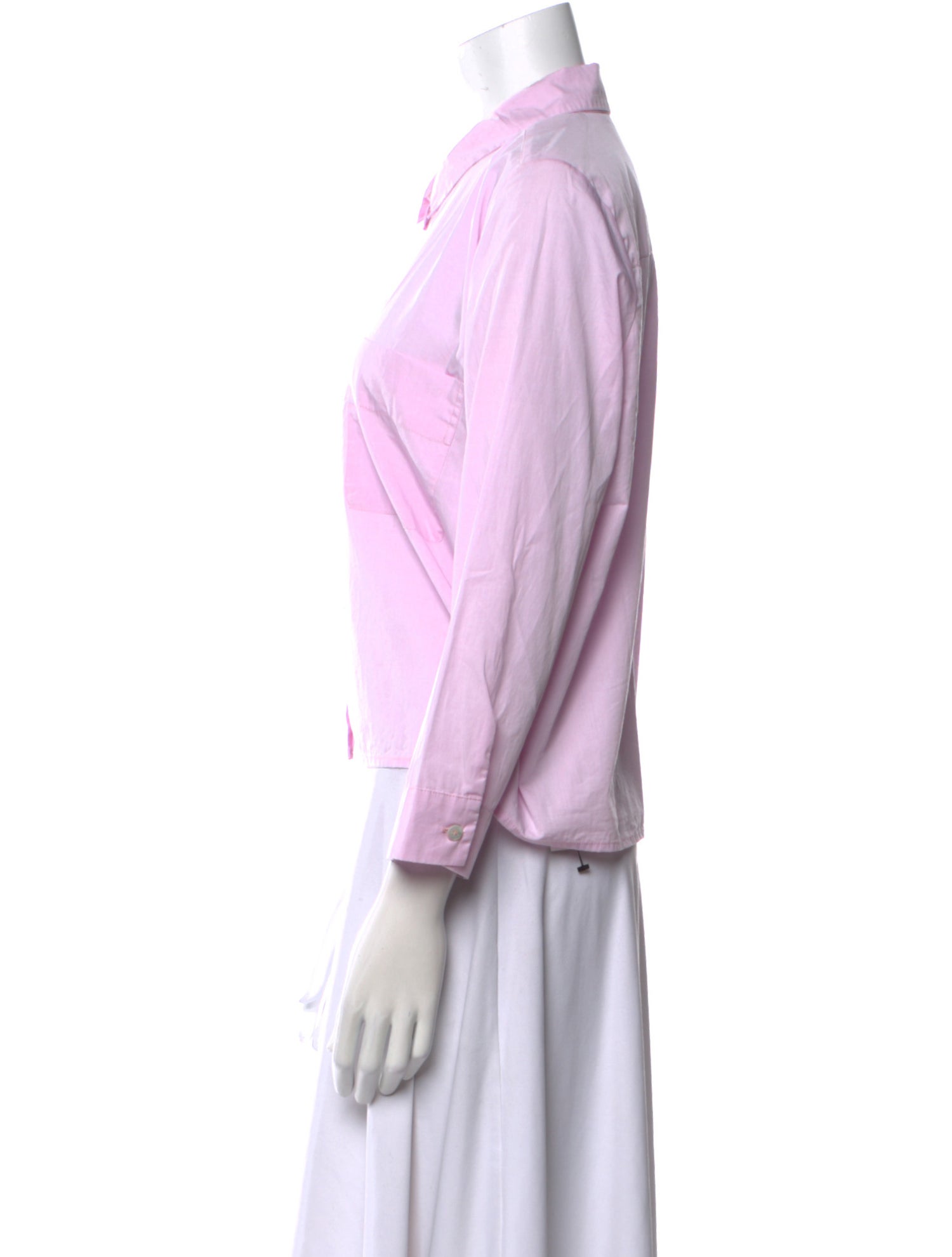 private0204 Long Sleeve Button-Up Top w/ Tags