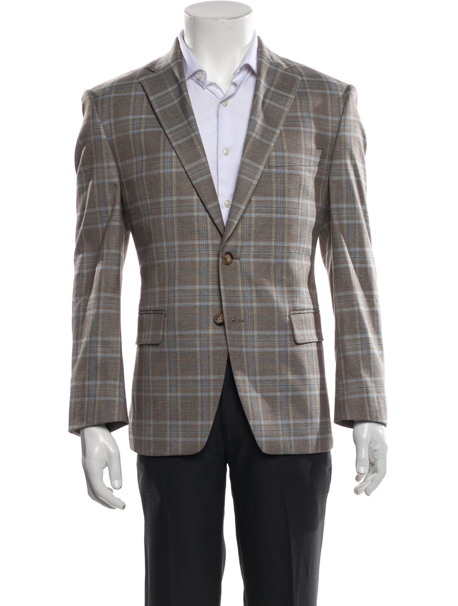 Polo Ralph Lauren Plaid Print Blazer