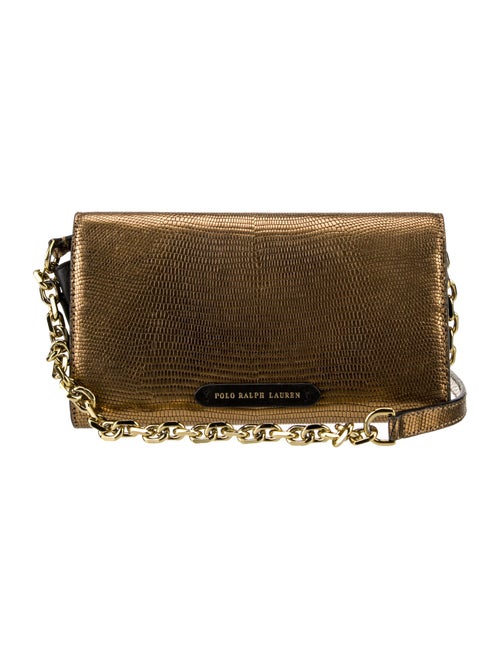 Polo Ralph Lauren Calf Leather Shoulder Bag