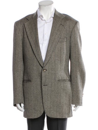 Polo Ralph Lauren Virgin Wool Houndstooth Print Vest