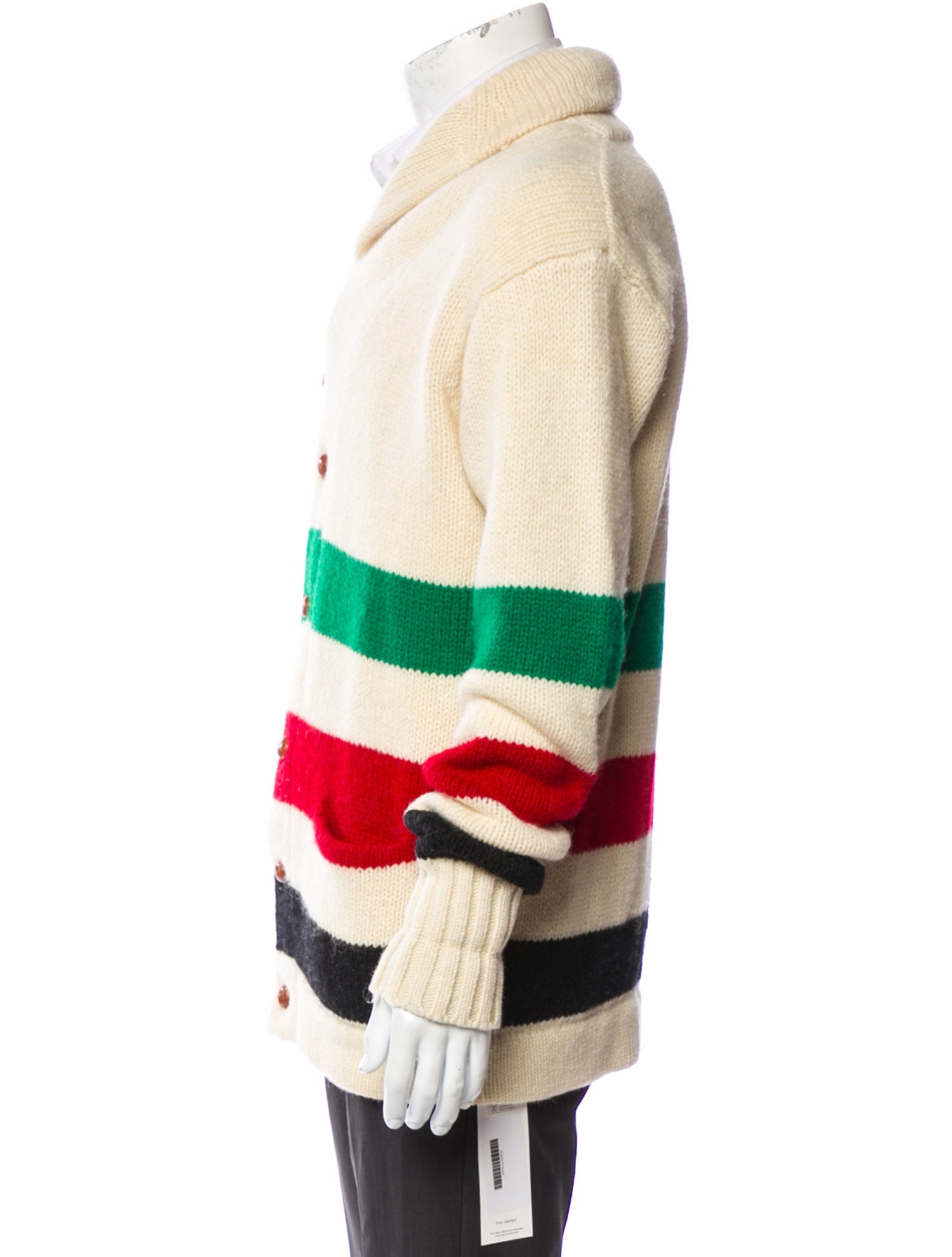 Polo Ralph Lauren Wool Striped Cardigan