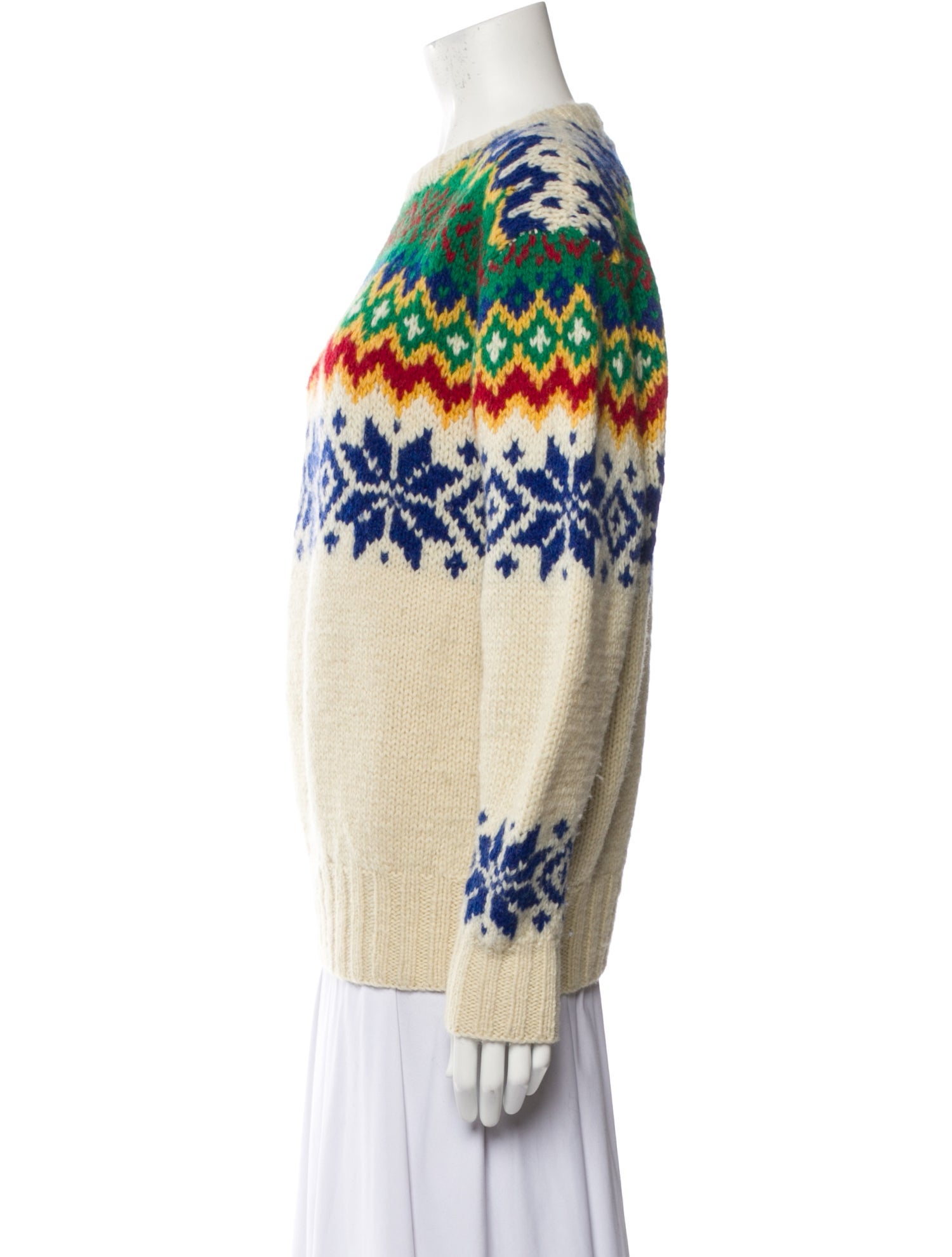 Polo Ralph Lauren Wool Printed Sweater