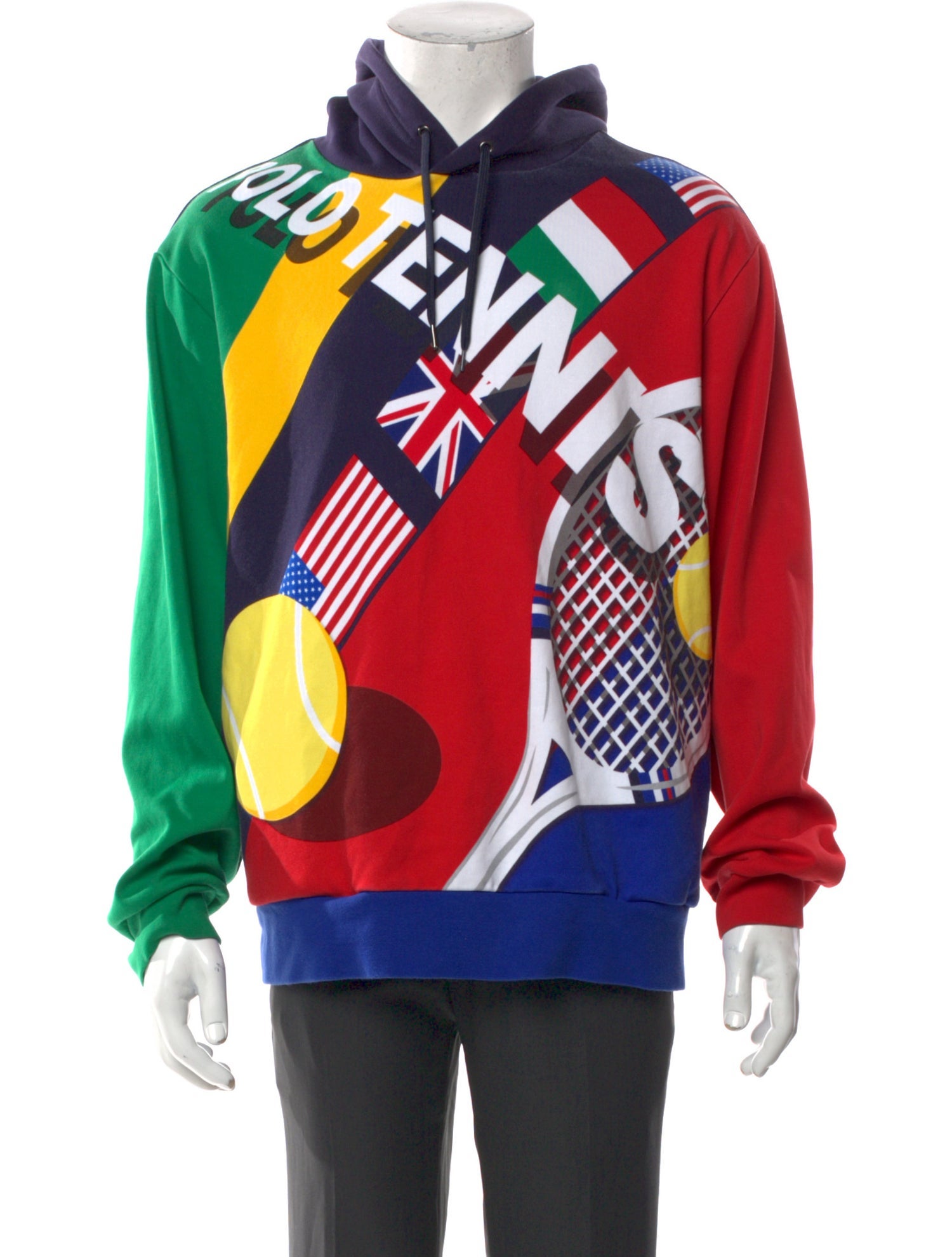 Polo Ralph Lauren Graphic Print Crew Neck Hoodie