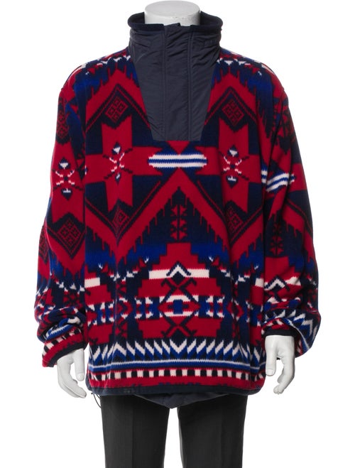 Polo Ralph Lauren Printed Turtleneck Hoodie