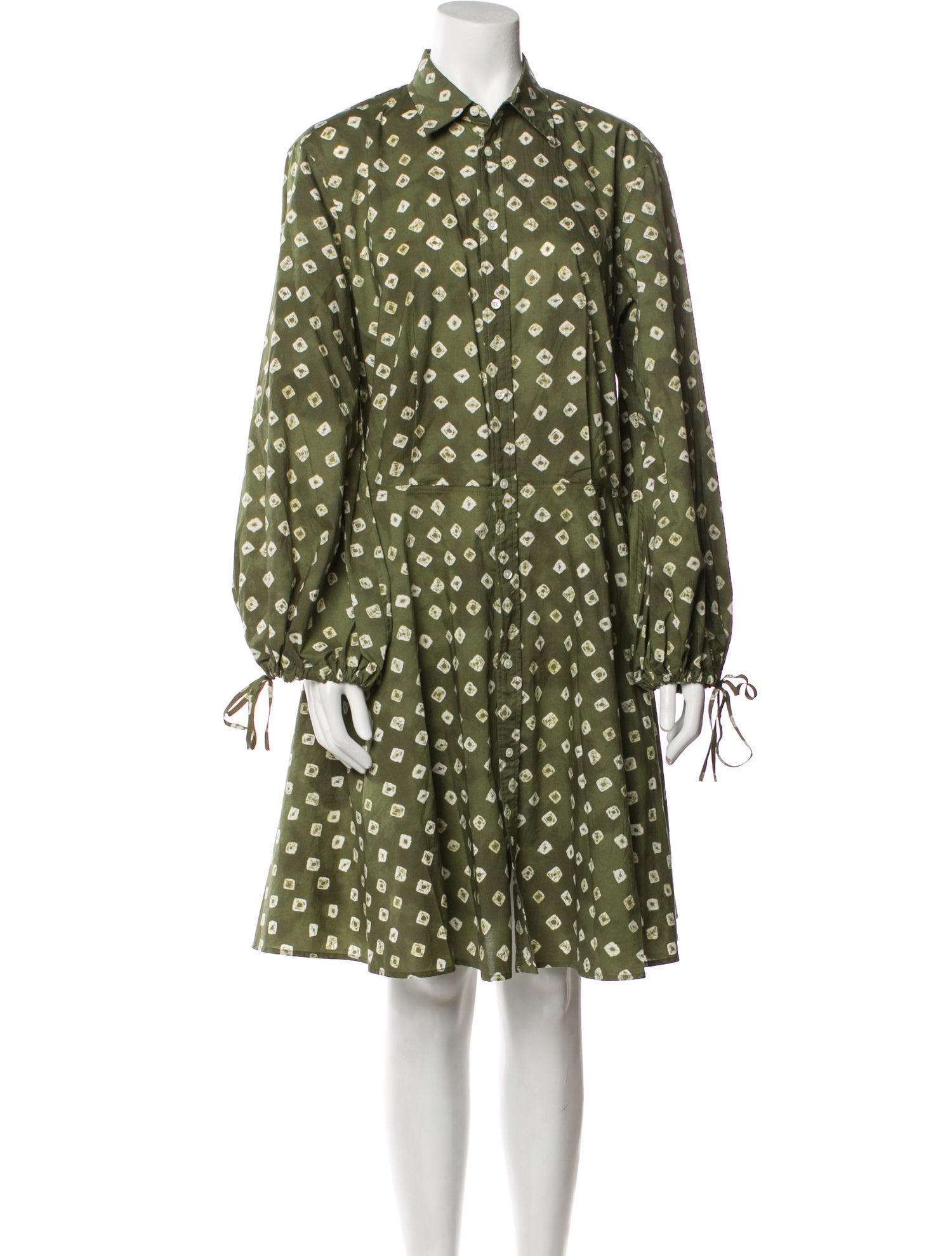 Polo Ralph Lauren Polka Dot Print Knee-Length Dress w/ Tags