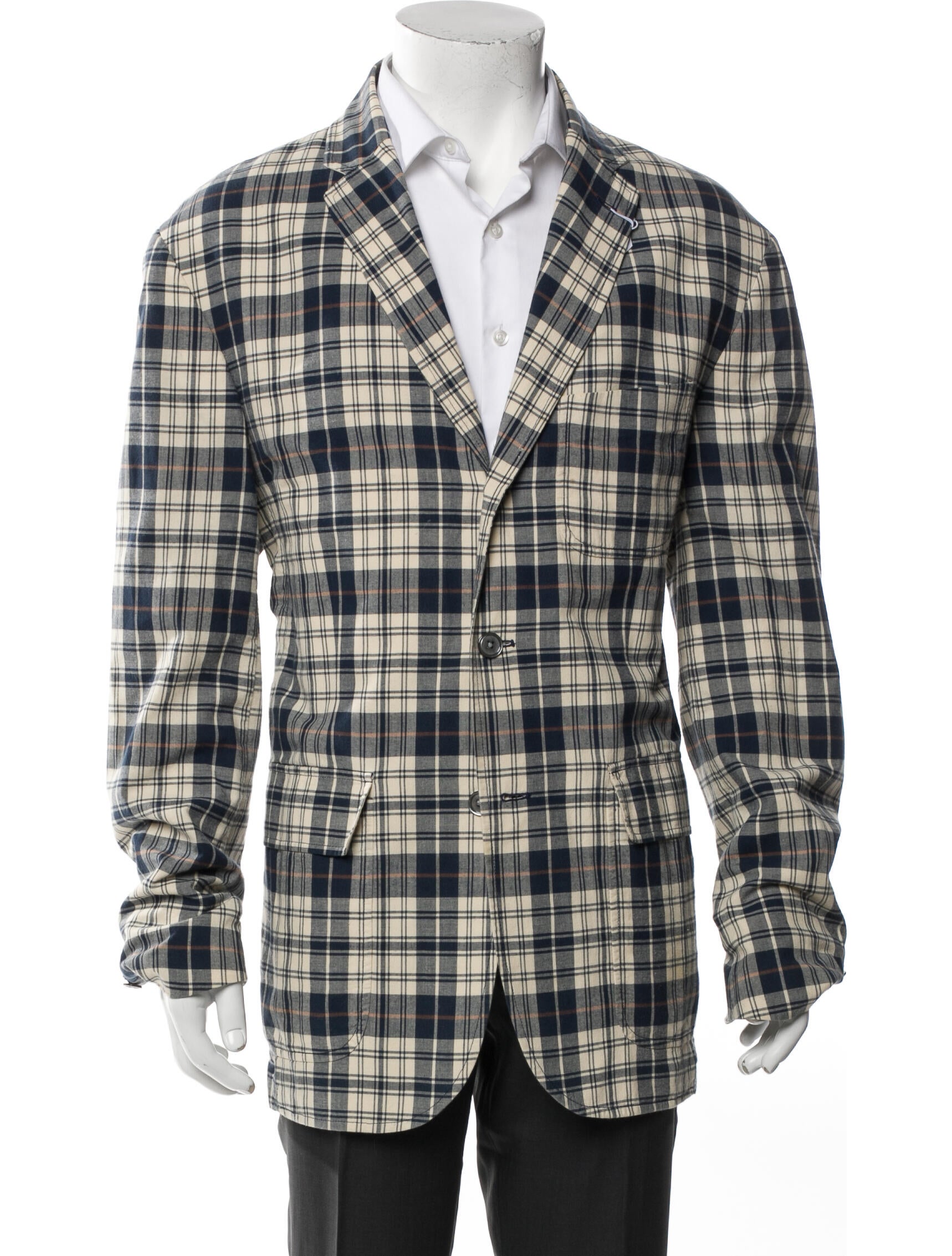 Polo Ralph Lauren Plaid Print Sport Coat