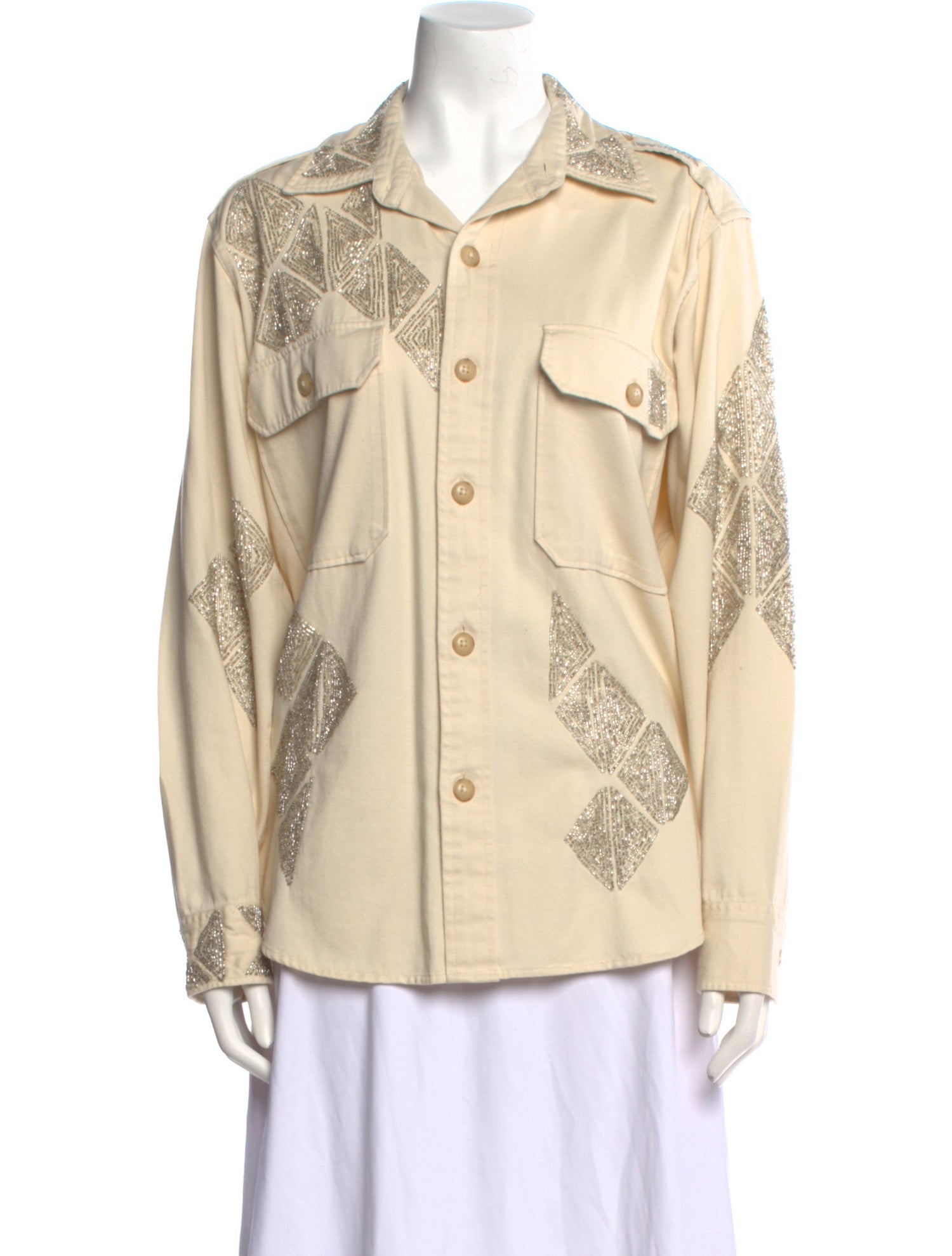 Polo Ralph Lauren Long Sleeve Button-Up Top