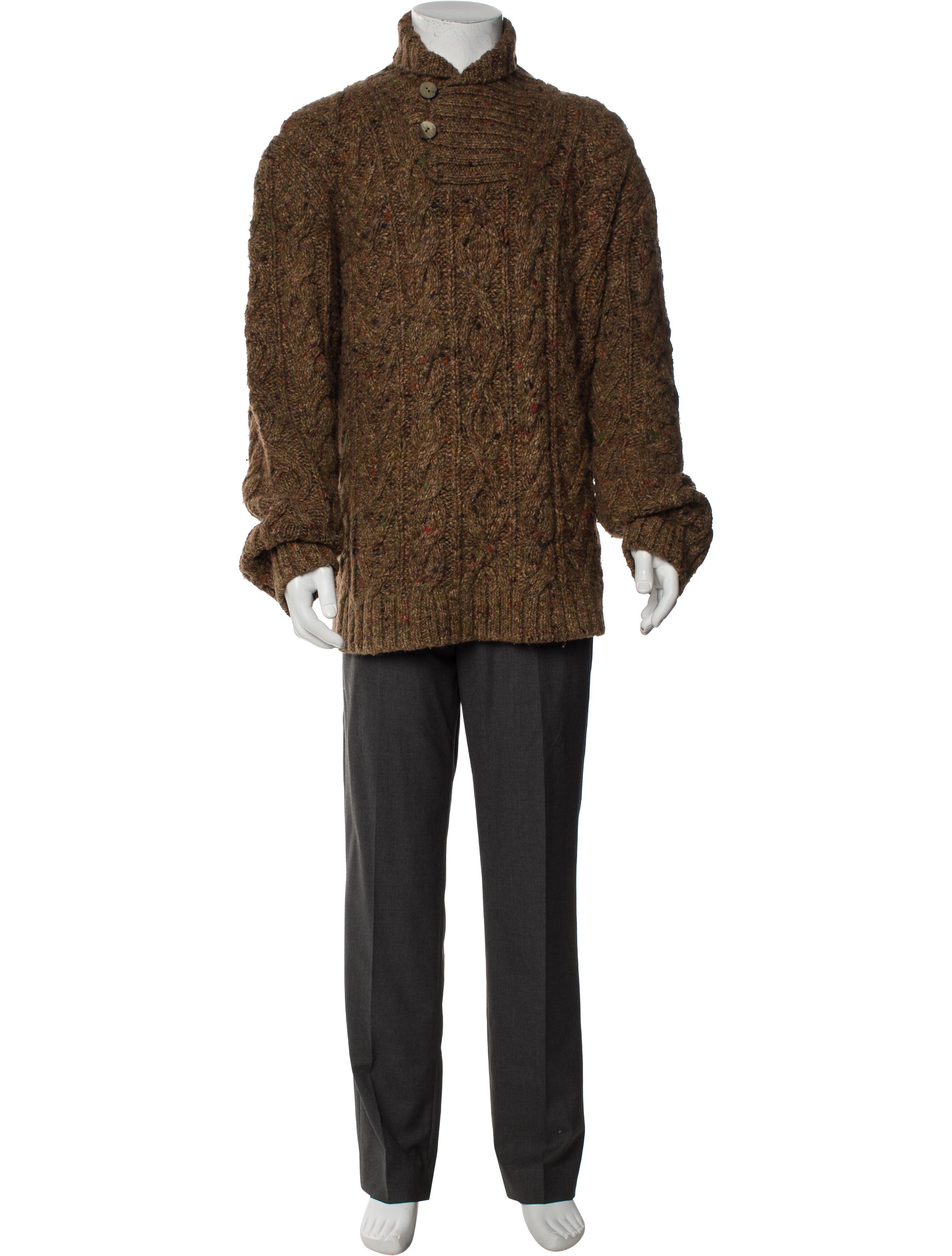 Polo Ralph Lauren Wool Turtleneck Cardigan