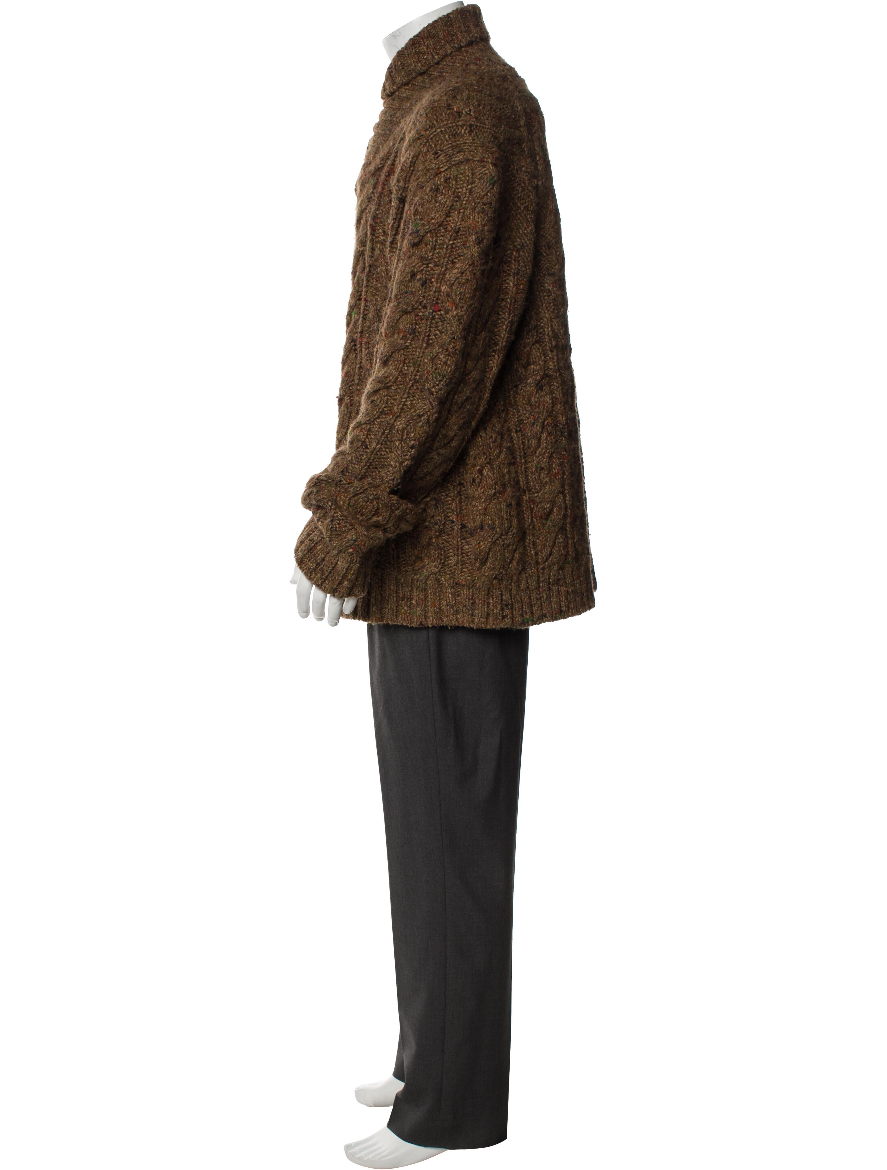 Polo Ralph Lauren Wool Turtleneck Cardigan
