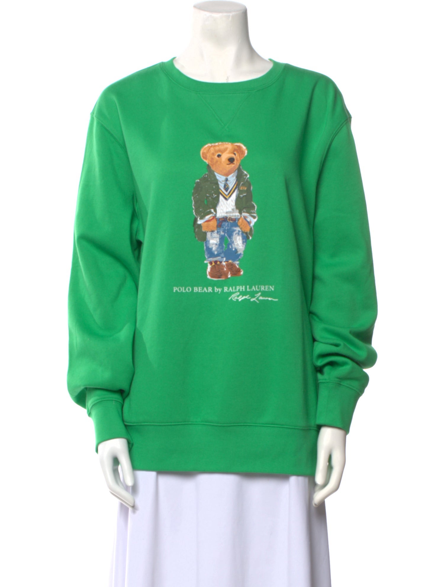 Polo Ralph Lauren Graphic Print Crew Neck Sweatshirt