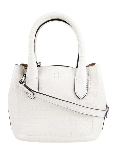 Polo Ralph Lauren Embossed Leather Bucket Bag