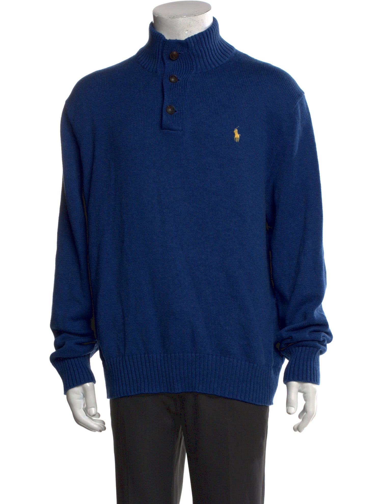 Polo Ralph Lauren Mock Neck Long Sleeve Sweatshirt