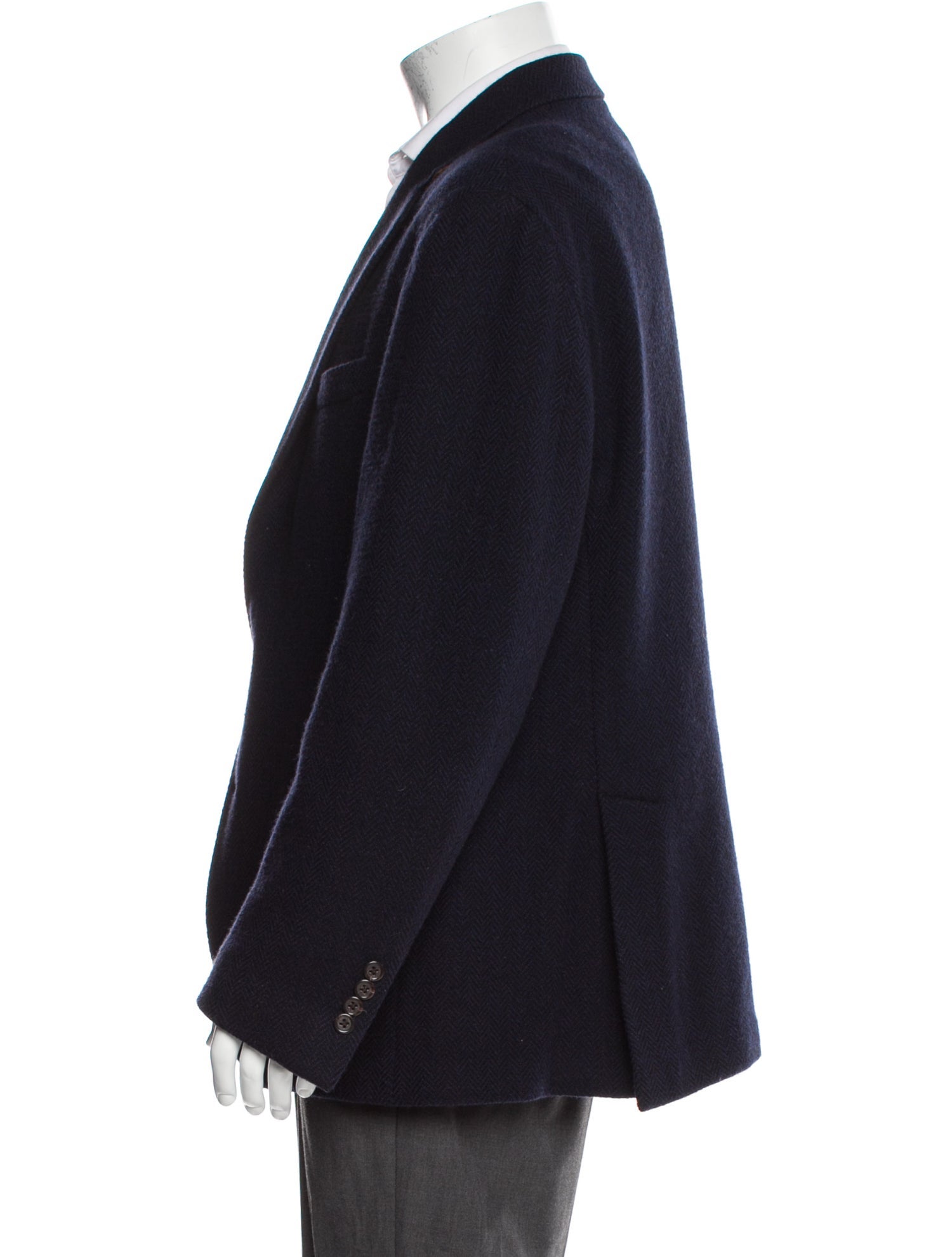 Polo Ralph Lauren Wool Embroidered Accent Blazer