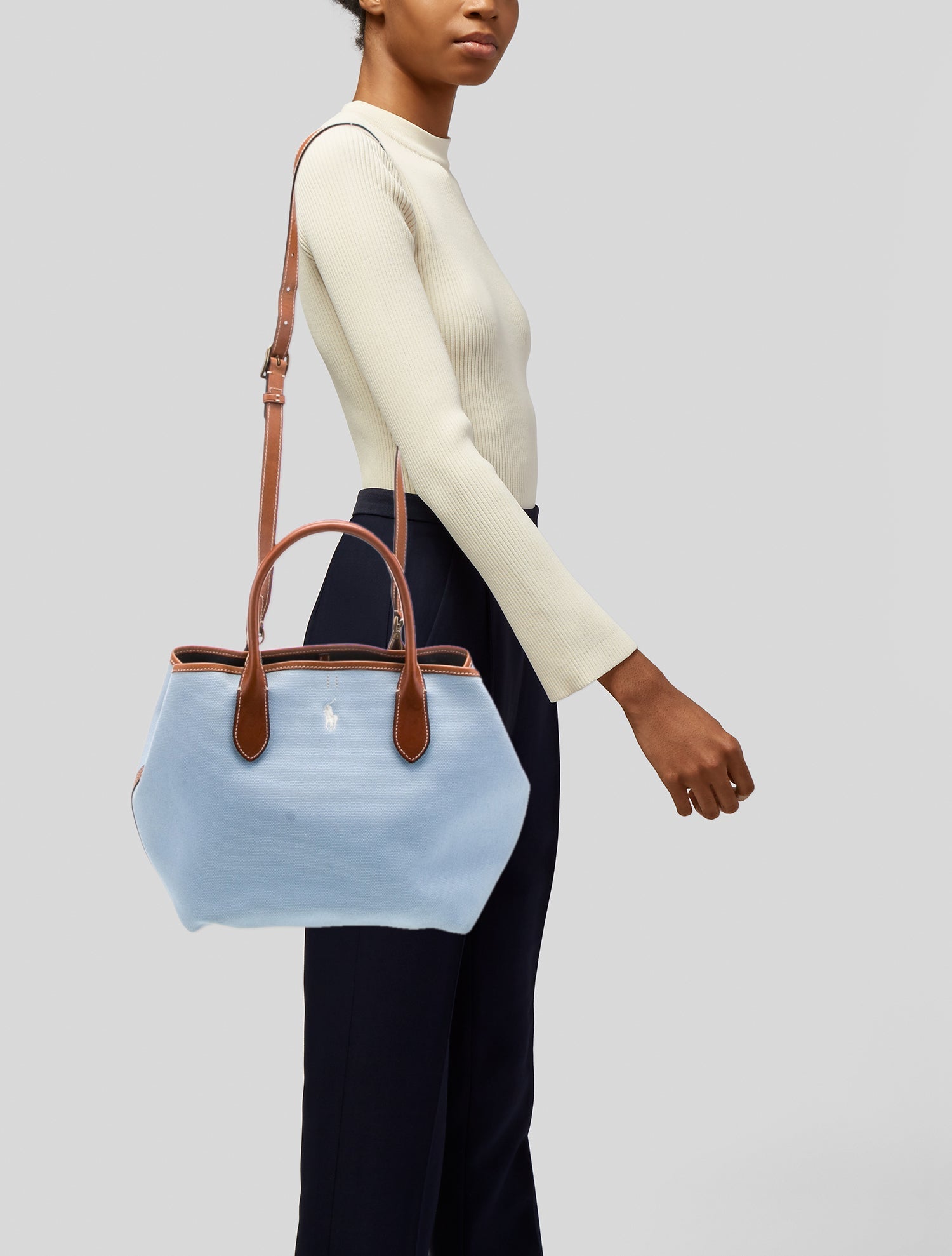 Polo Ralph Lauren Canvas Shoulder Bag