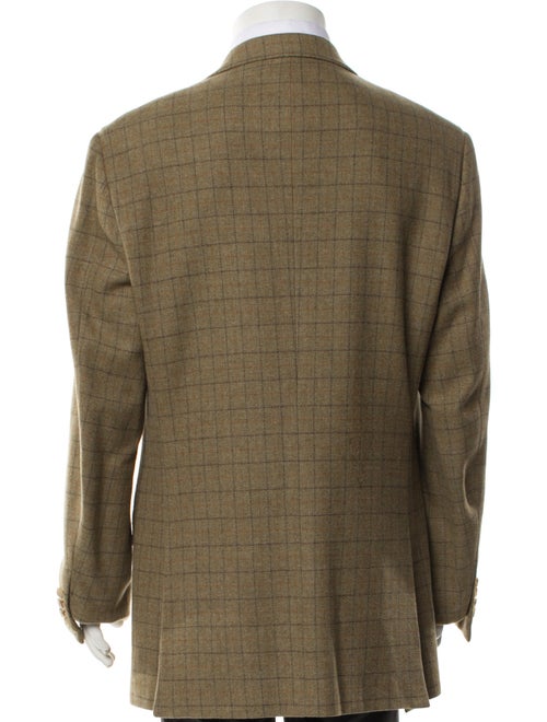 Polo Ralph Lauren Wool Plaid Print Utility Jacket