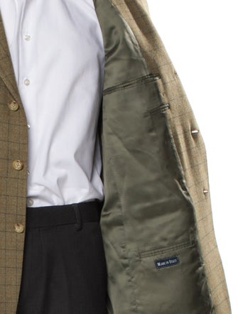 Polo Ralph Lauren Wool Plaid Print Utility Jacket