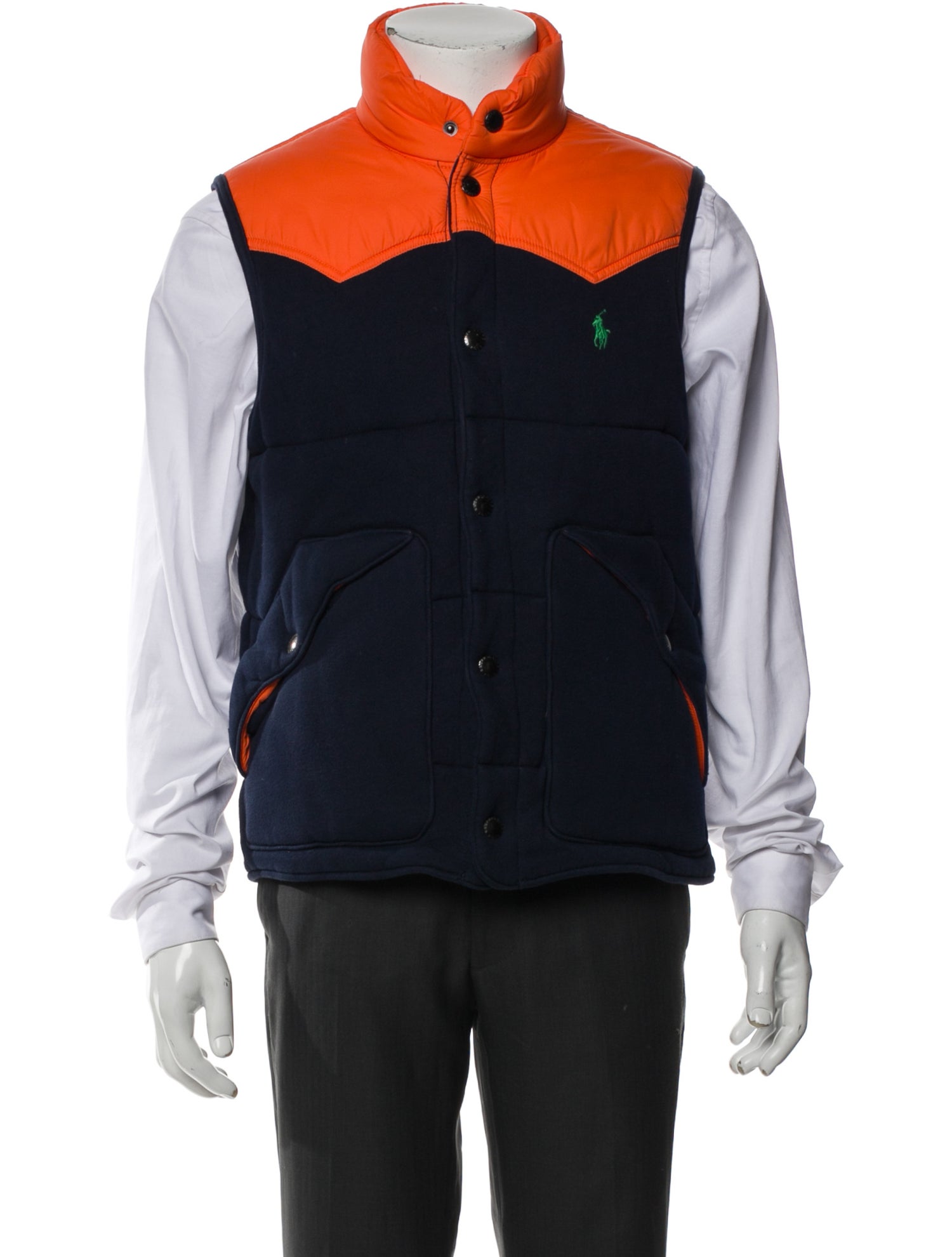 Polo Ralph Lauren Colorblock Pattern Vest
