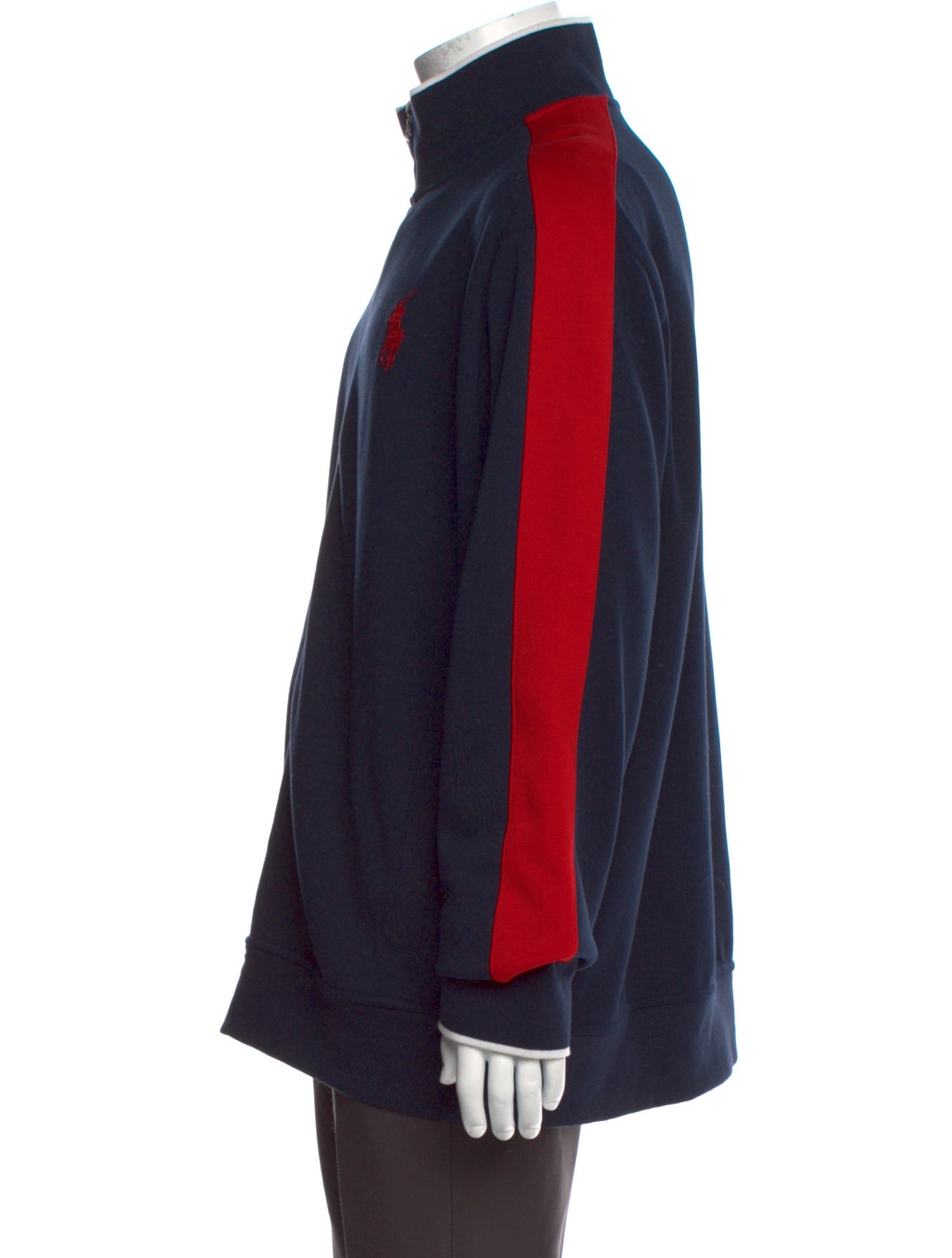 Polo Ralph Lauren Graphic Print Mock Neck Sweatshirt