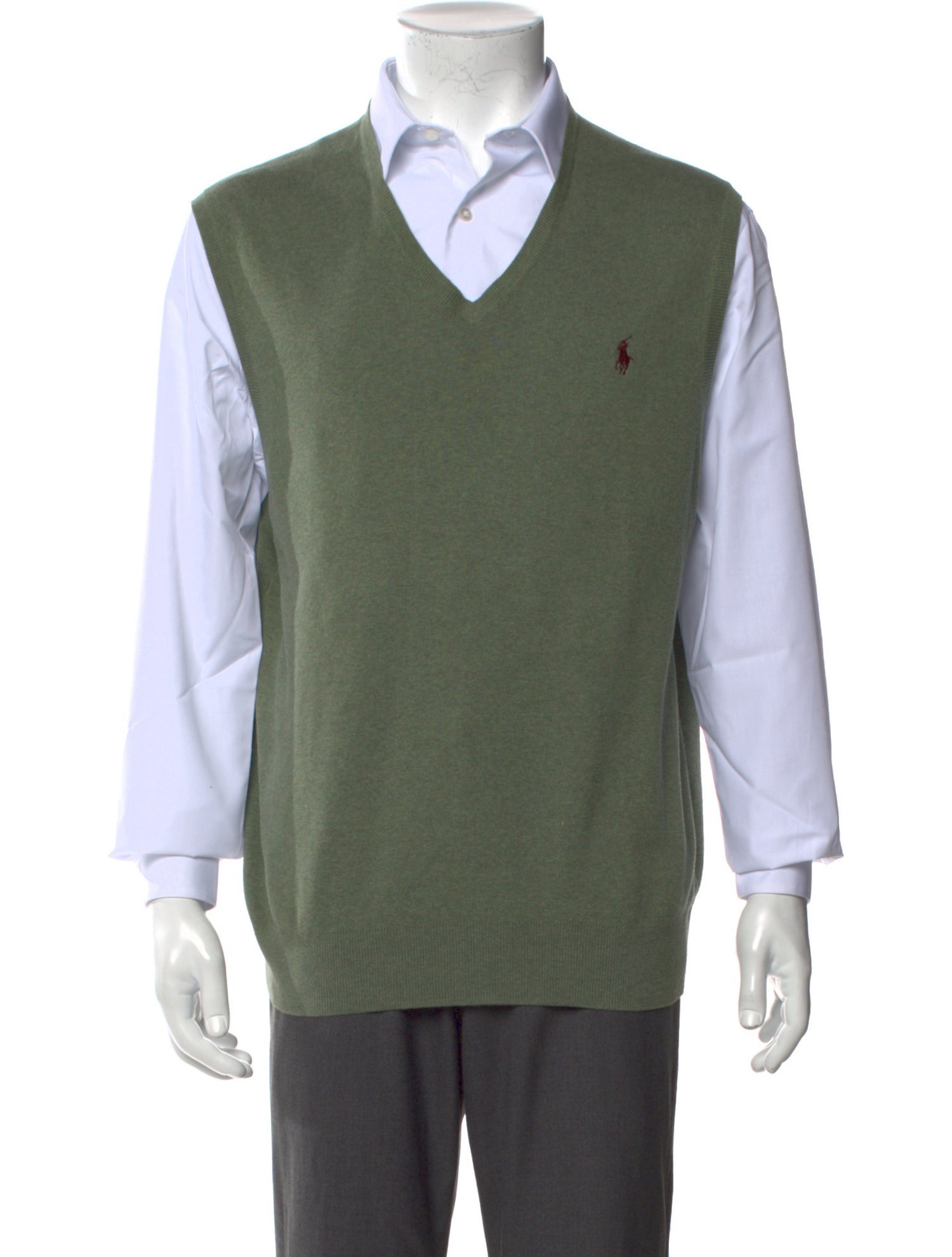 Polo Ralph Lauren V-Neck Sleeveless Sweatshirt