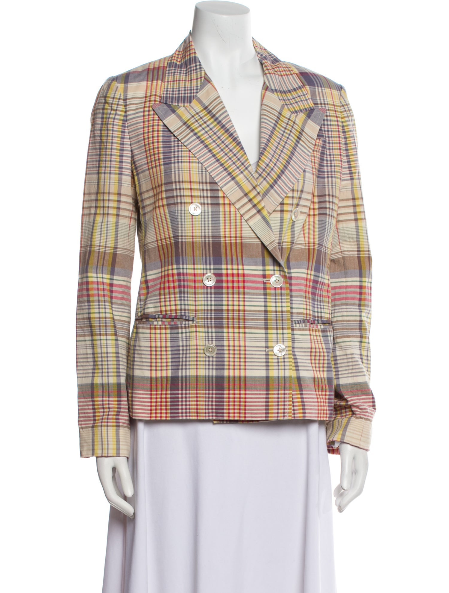 Polo Ralph Lauren Plaid Print Blazer