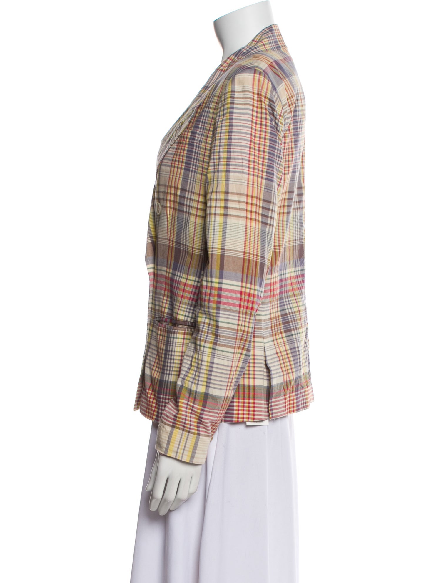 Polo Ralph Lauren Plaid Print Blazer