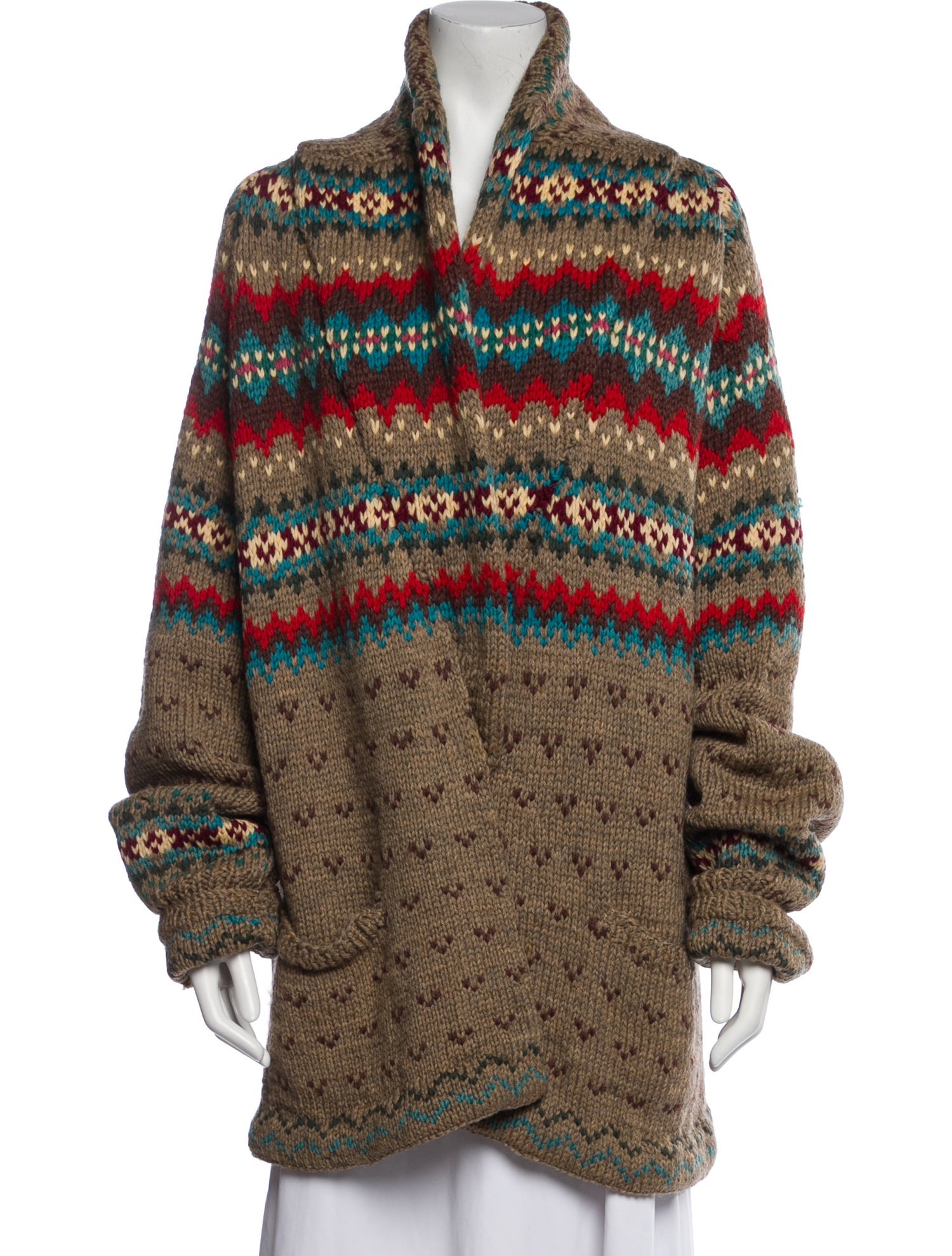 Polo Ralph Lauren 1980's Wool Cardigan