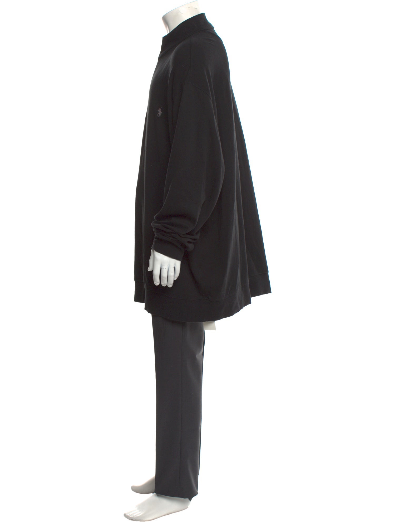 Polo Ralph Lauren Mock Neck Long Sleeve Sweatshirt