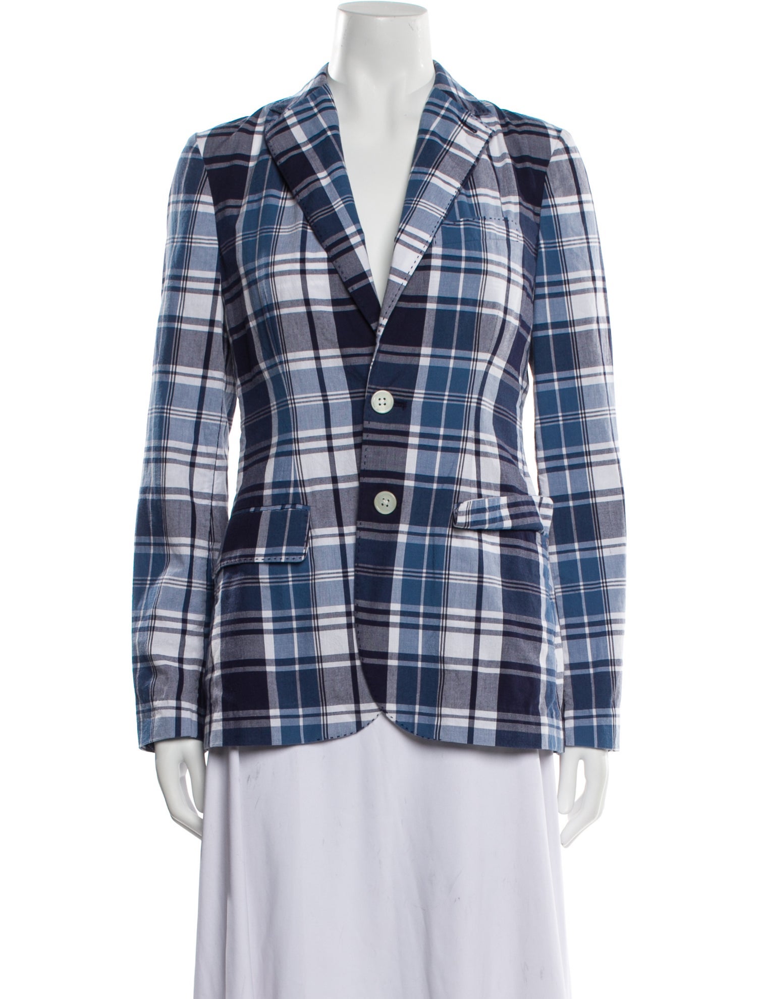 Polo Ralph Lauren Plaid Print Blazer
