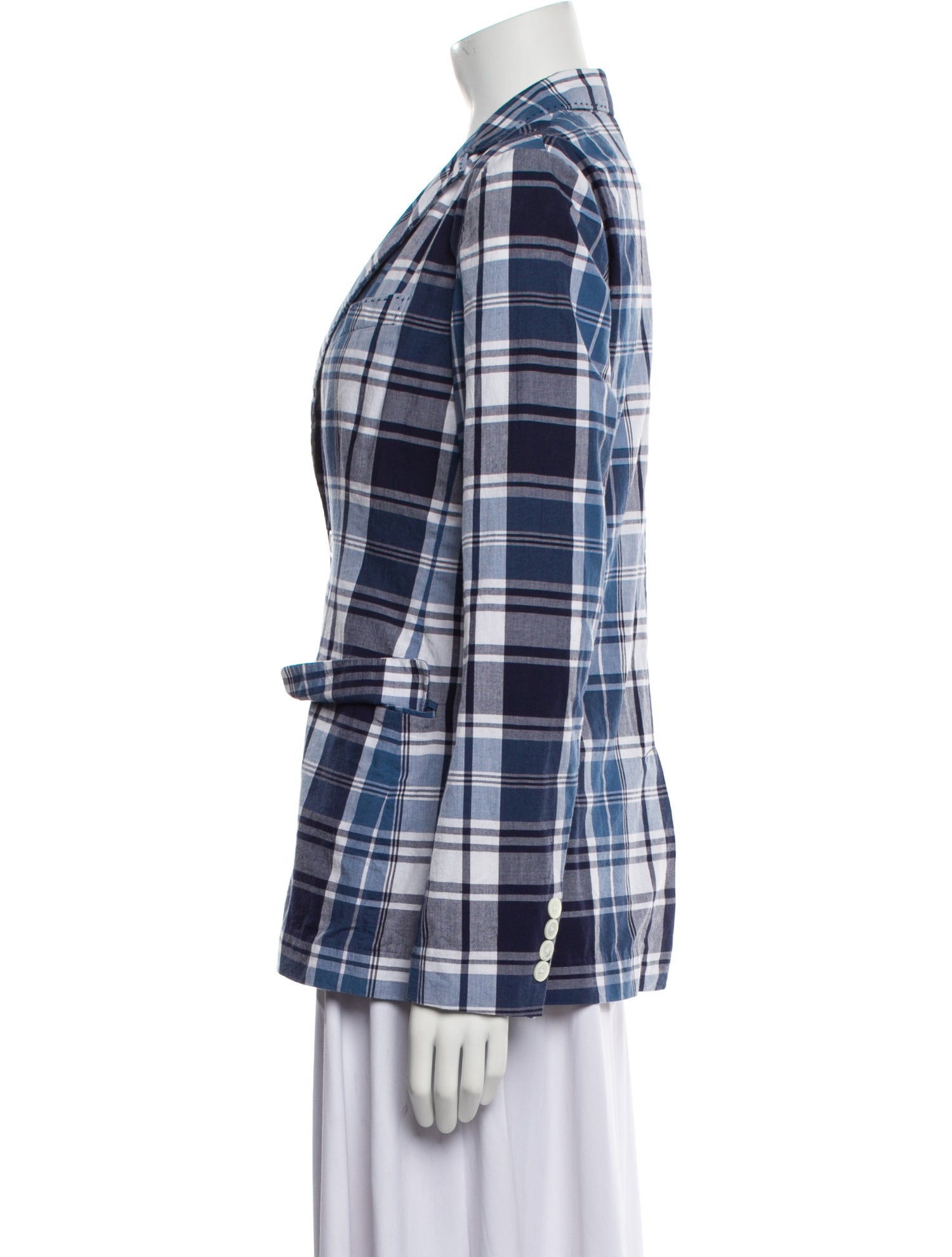 Polo Ralph Lauren Plaid Print Blazer