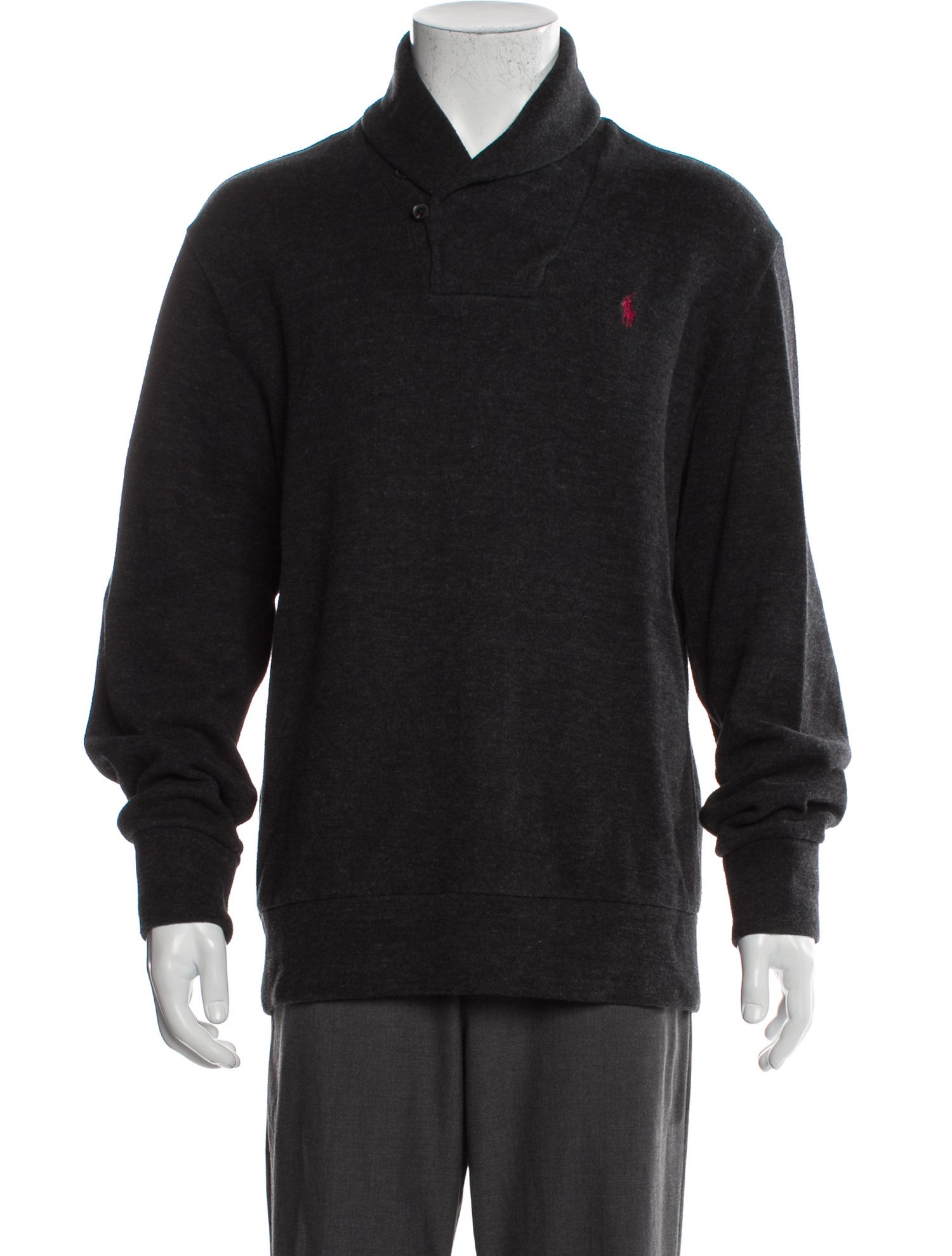 Polo Ralph Lauren V-Neck Long Sleeve Polo Sweater