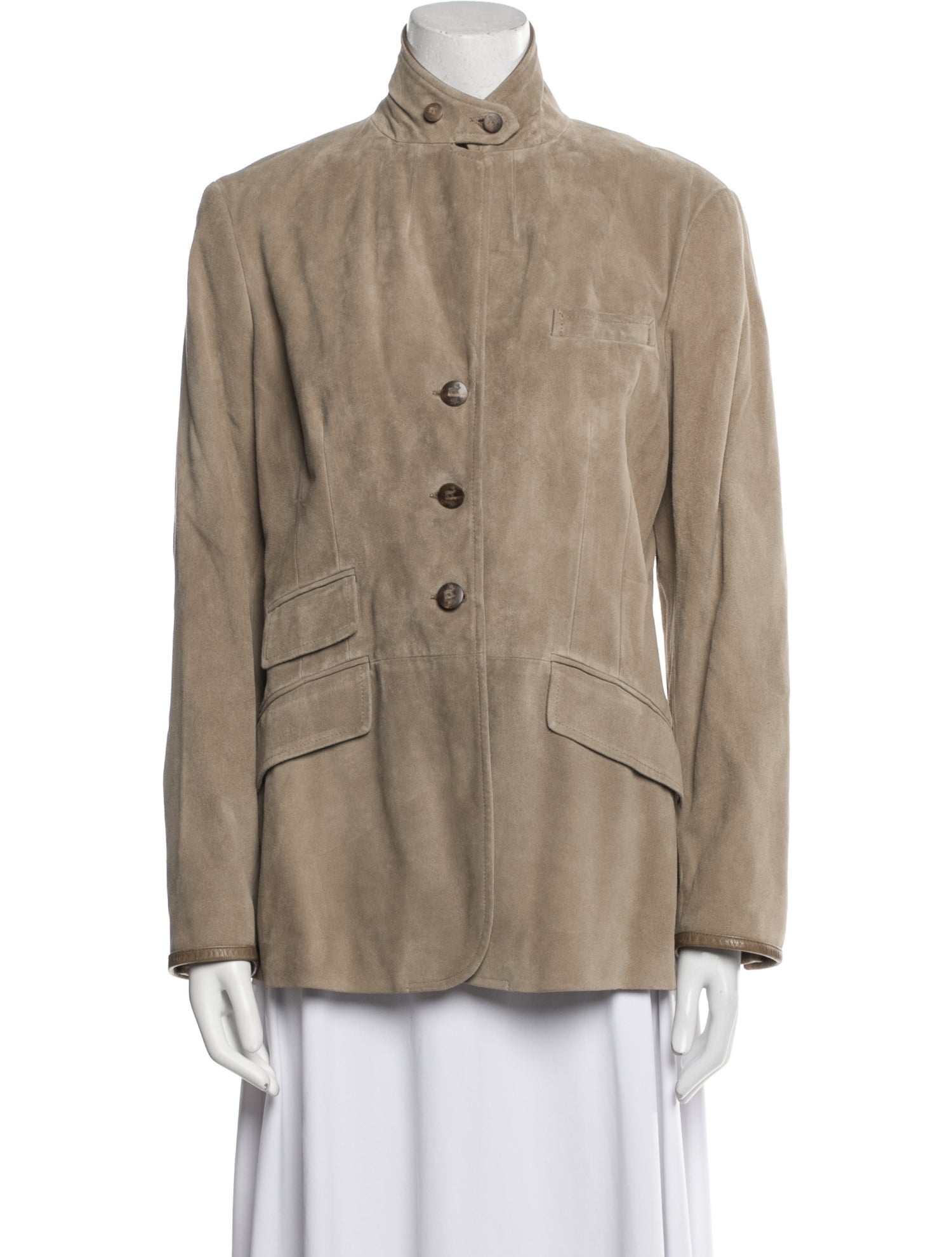 Polo Ralph Lauren Leather Blazer